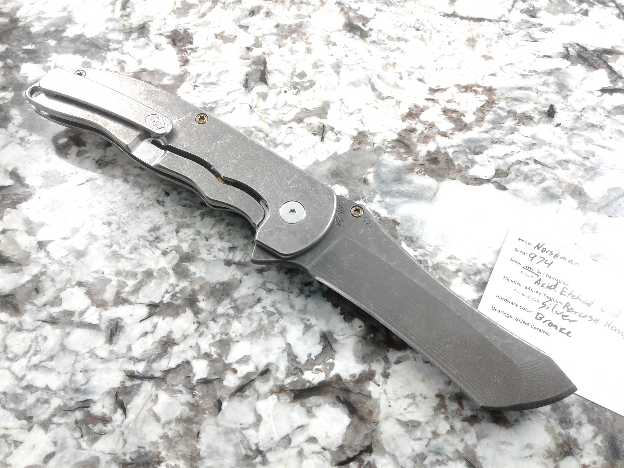 Norseman #974 0937474492