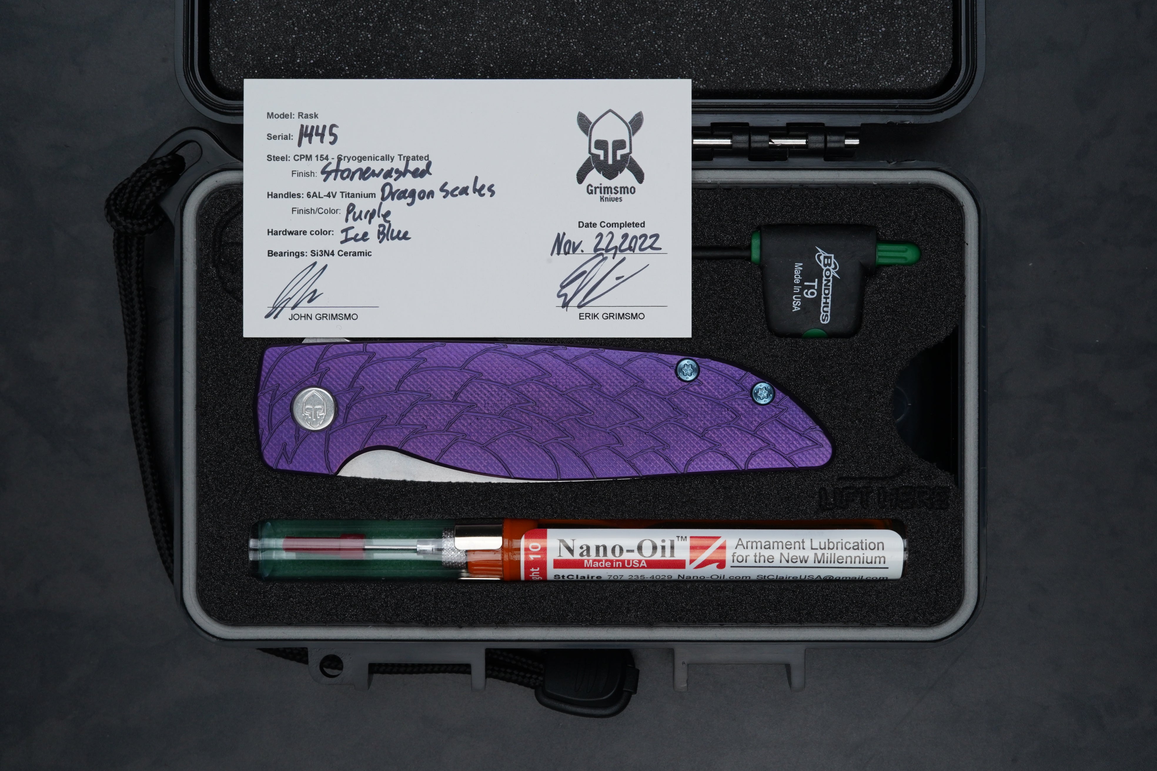 Rask #1445 9874321125