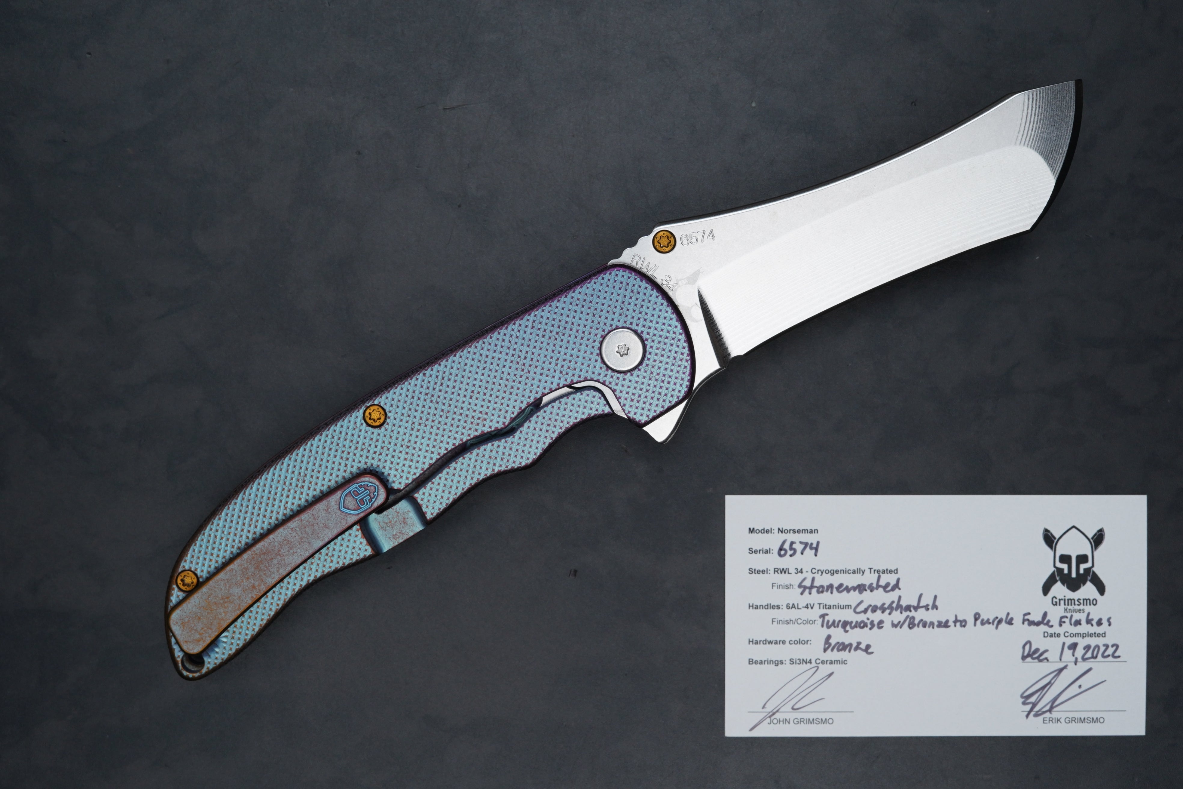 Norseman #6574 9784321221