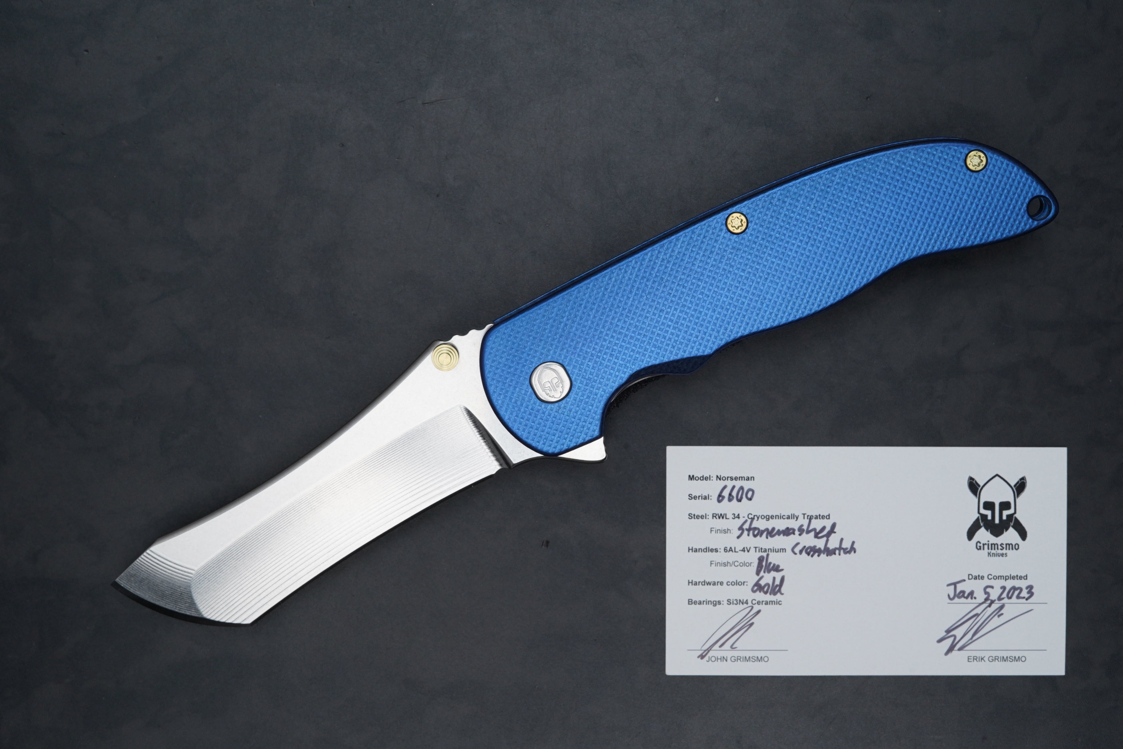 Norseman #6600 0110010110