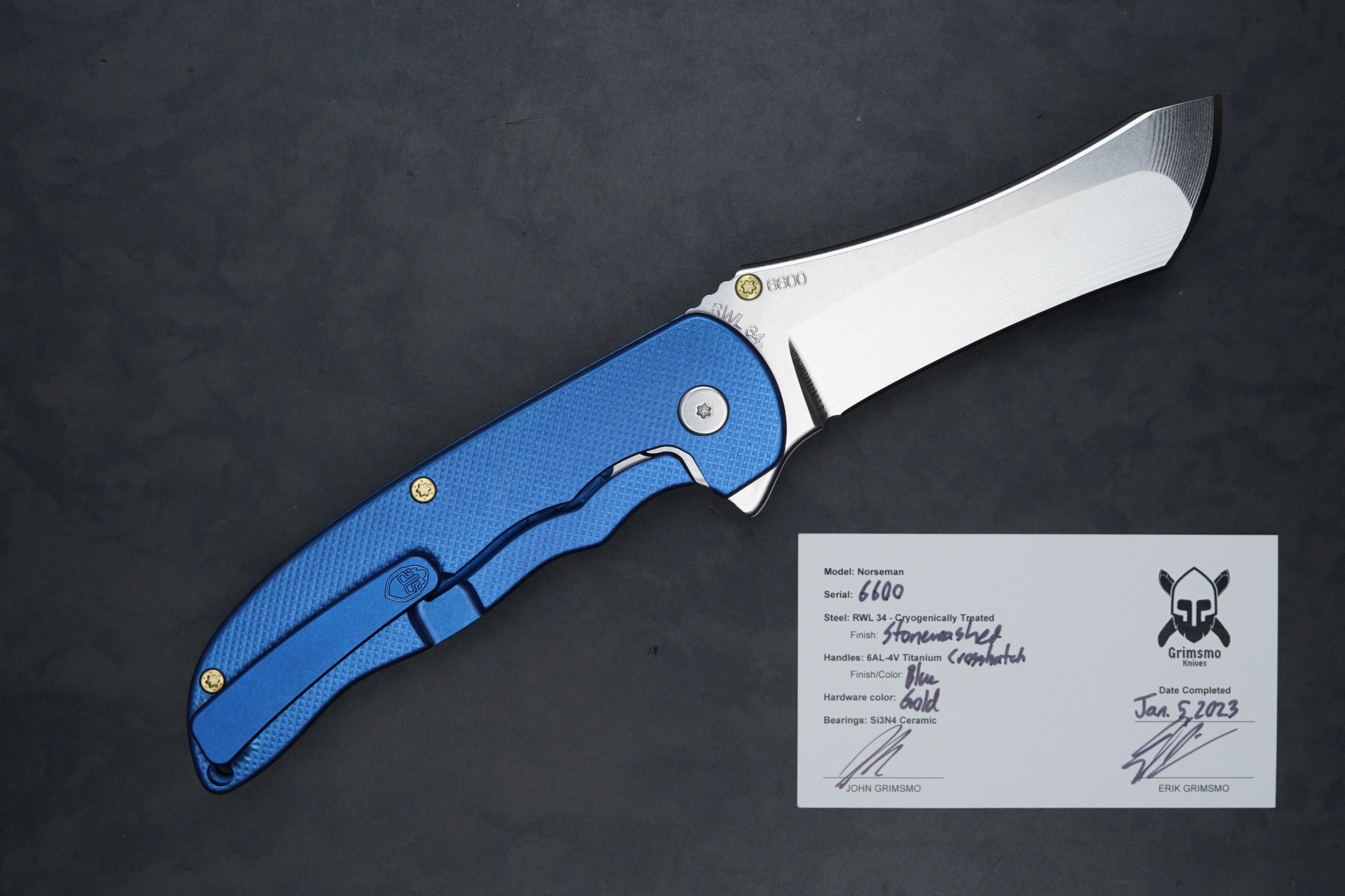 Norseman #6600 0110010110