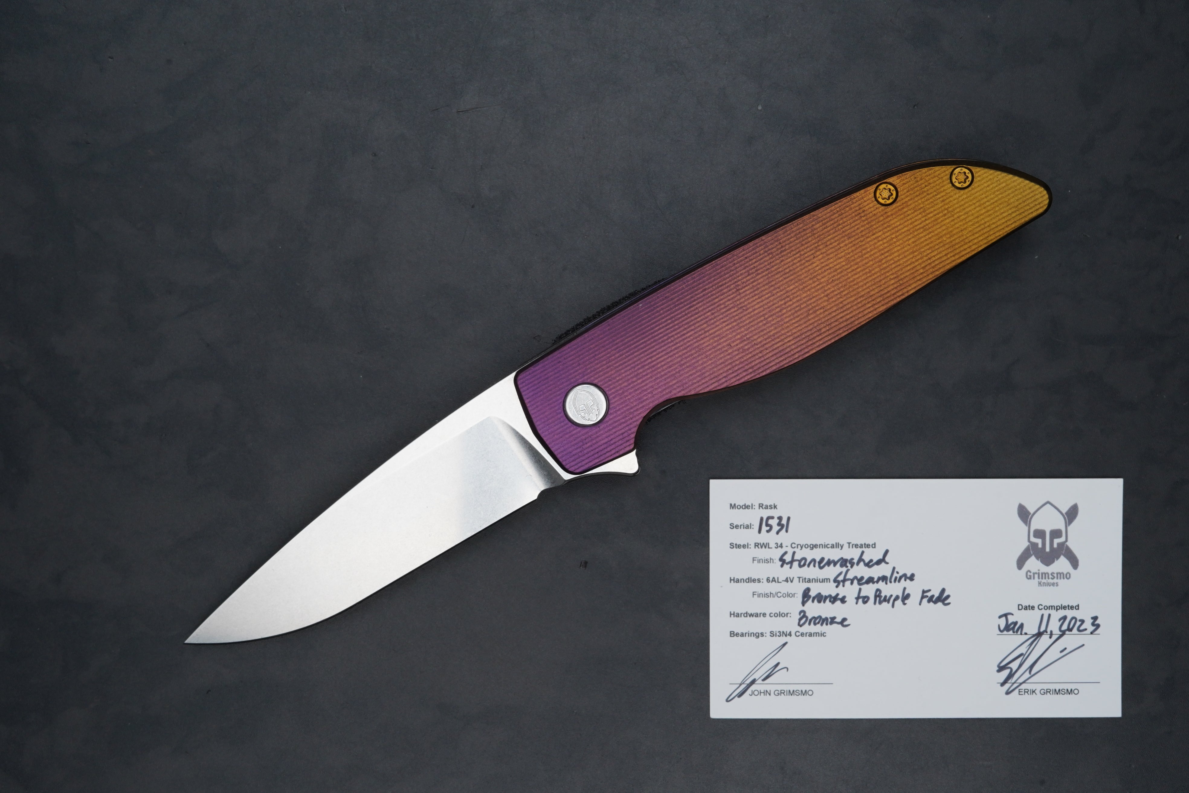 Rask #1531 9874320112