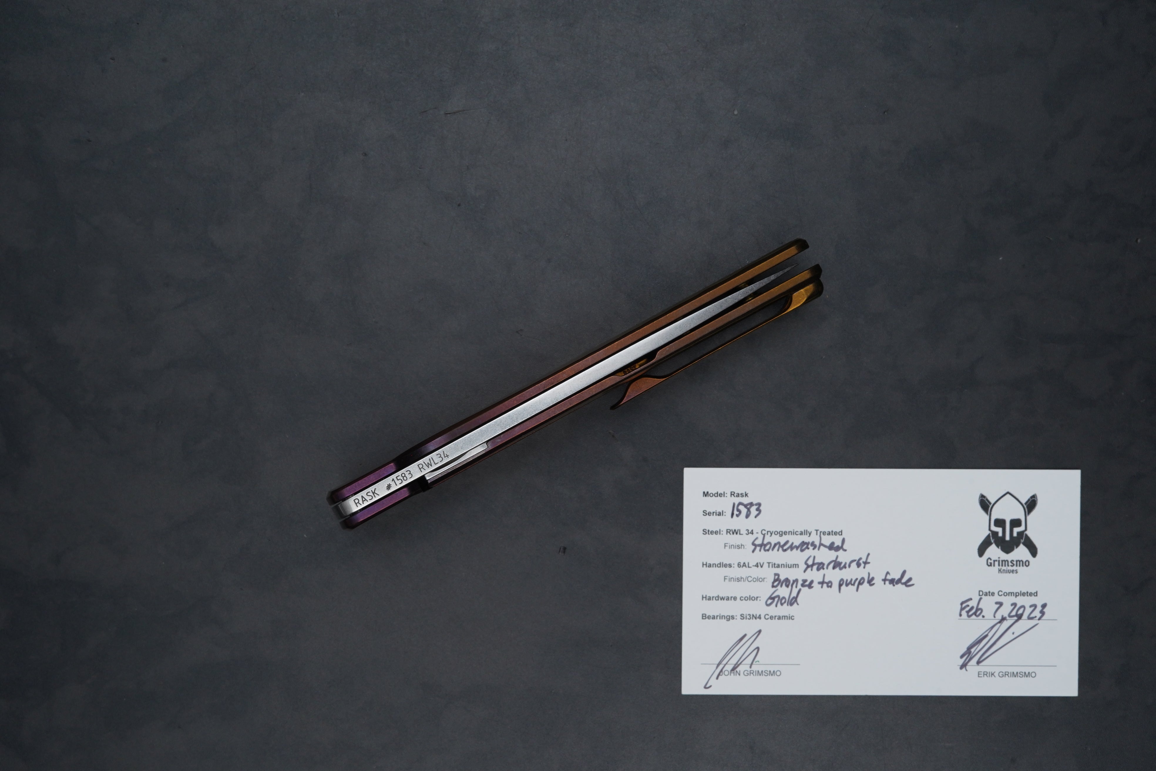 Rask #1583 7842930209