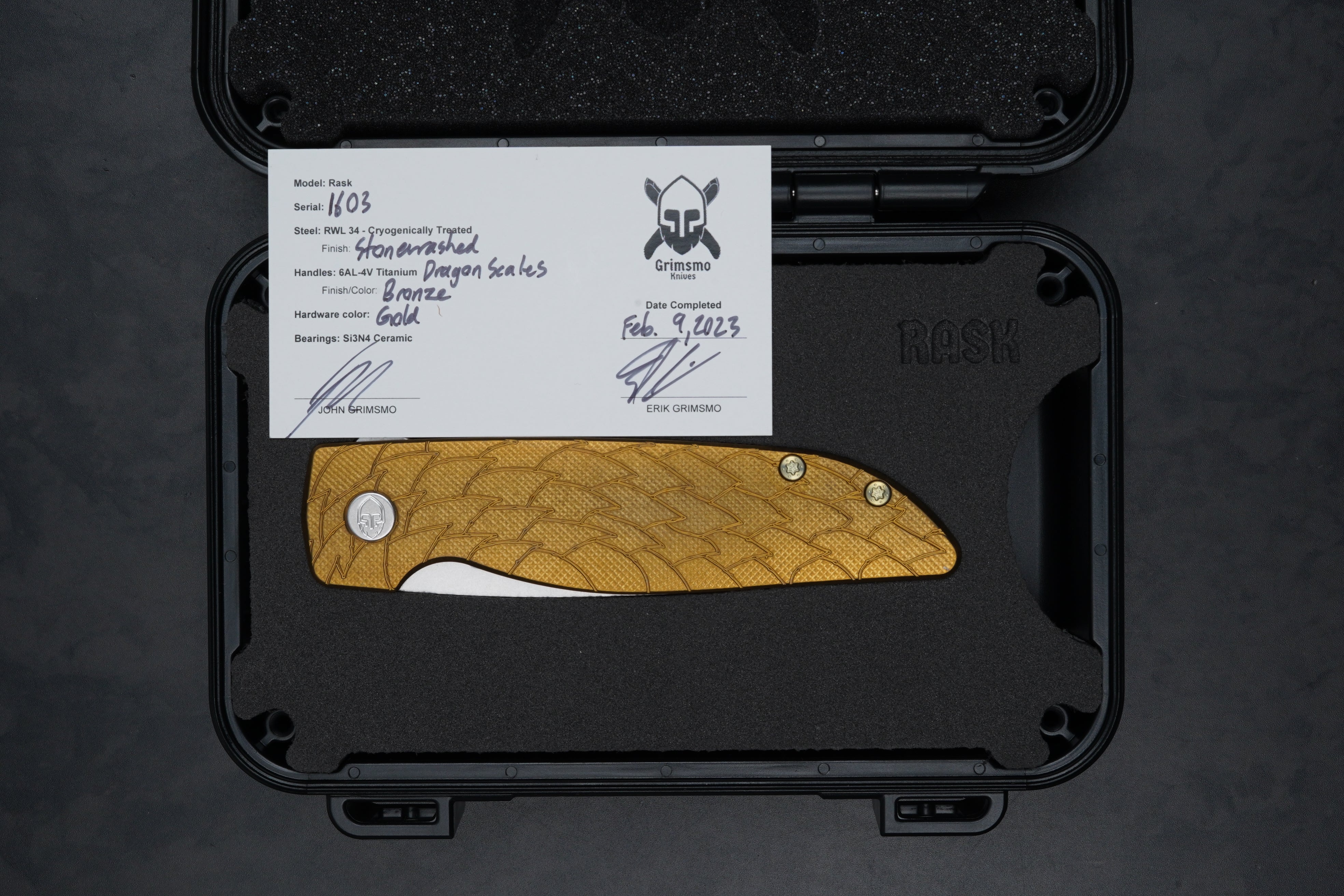 Rask #1603 8923100215