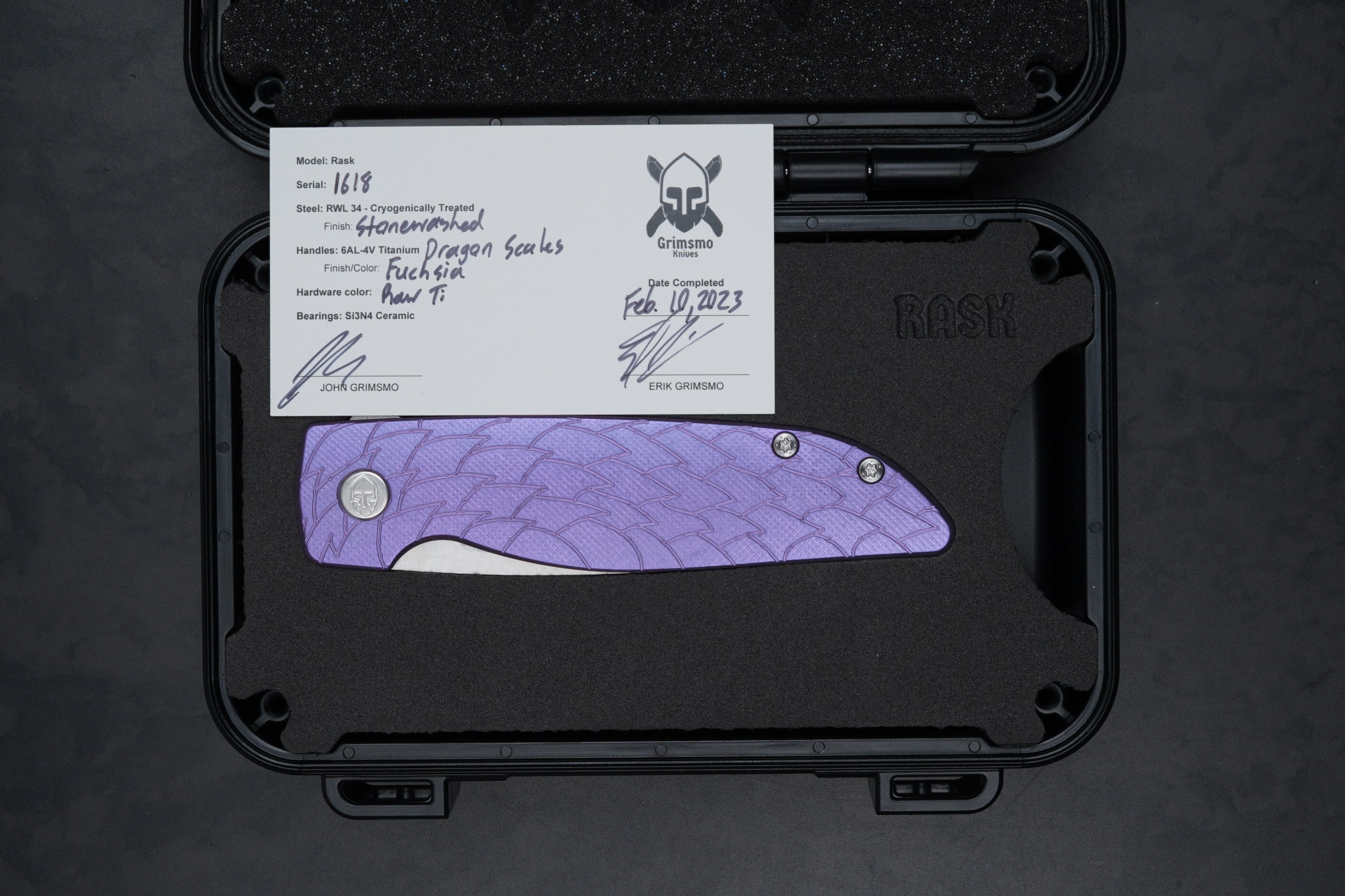 Rask #1618 9403280215