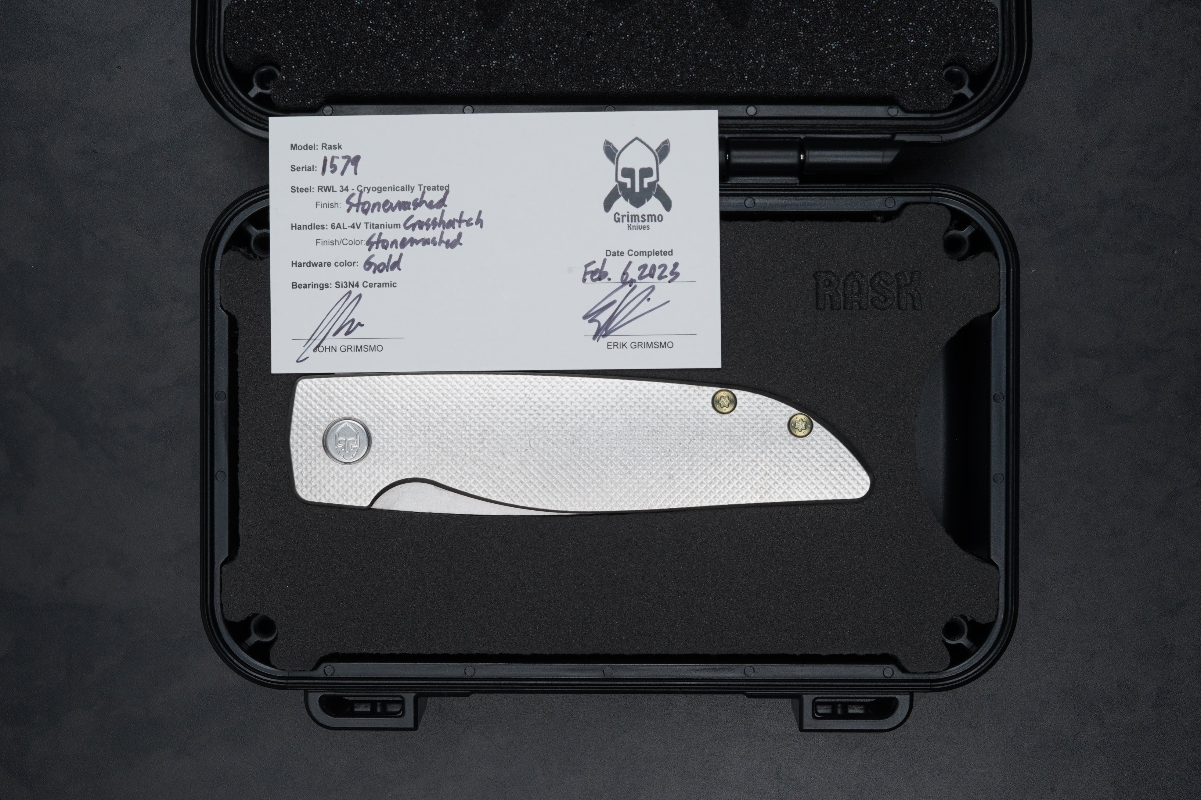 Rask #1579 9840230215