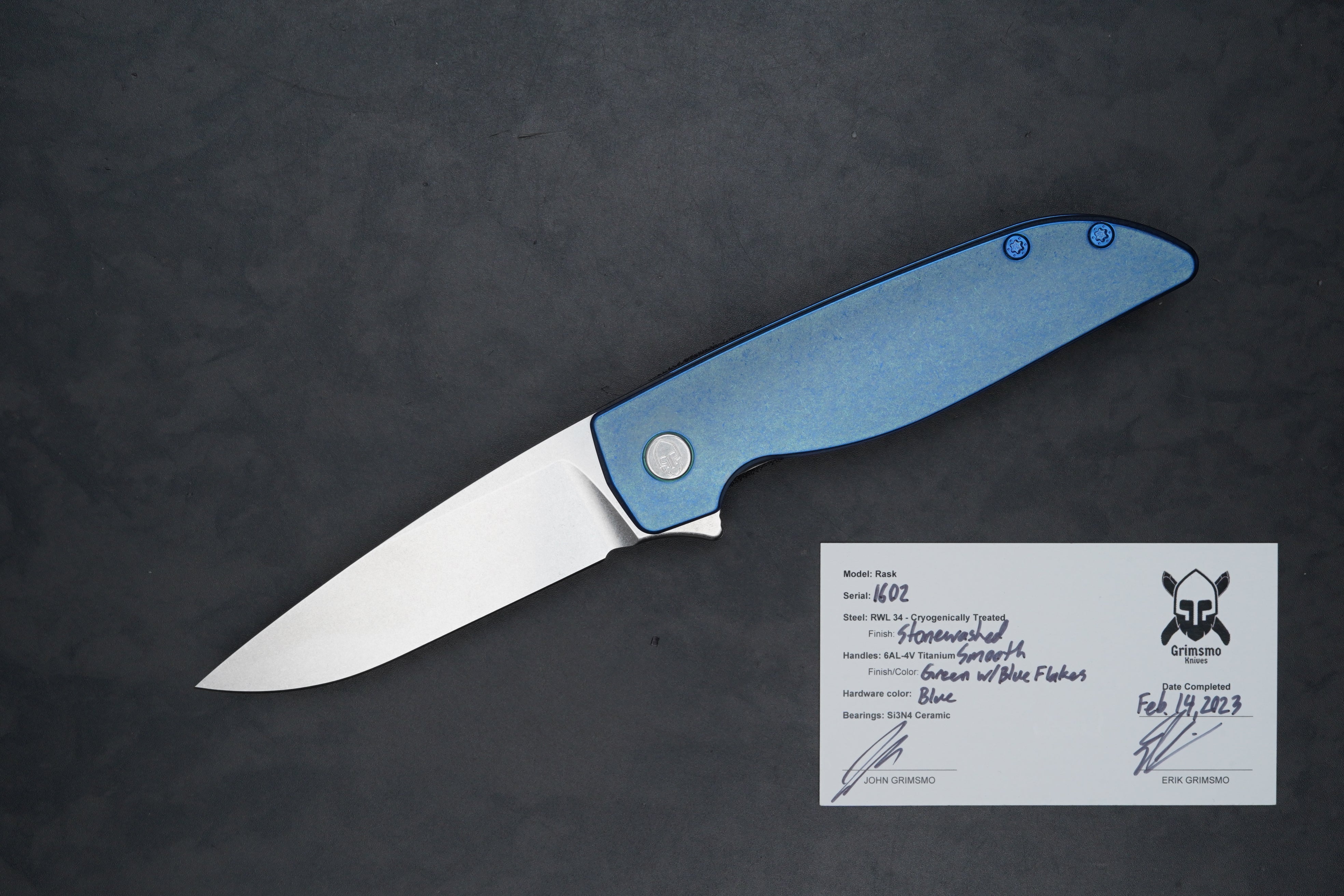 Rask #1602 9208130221