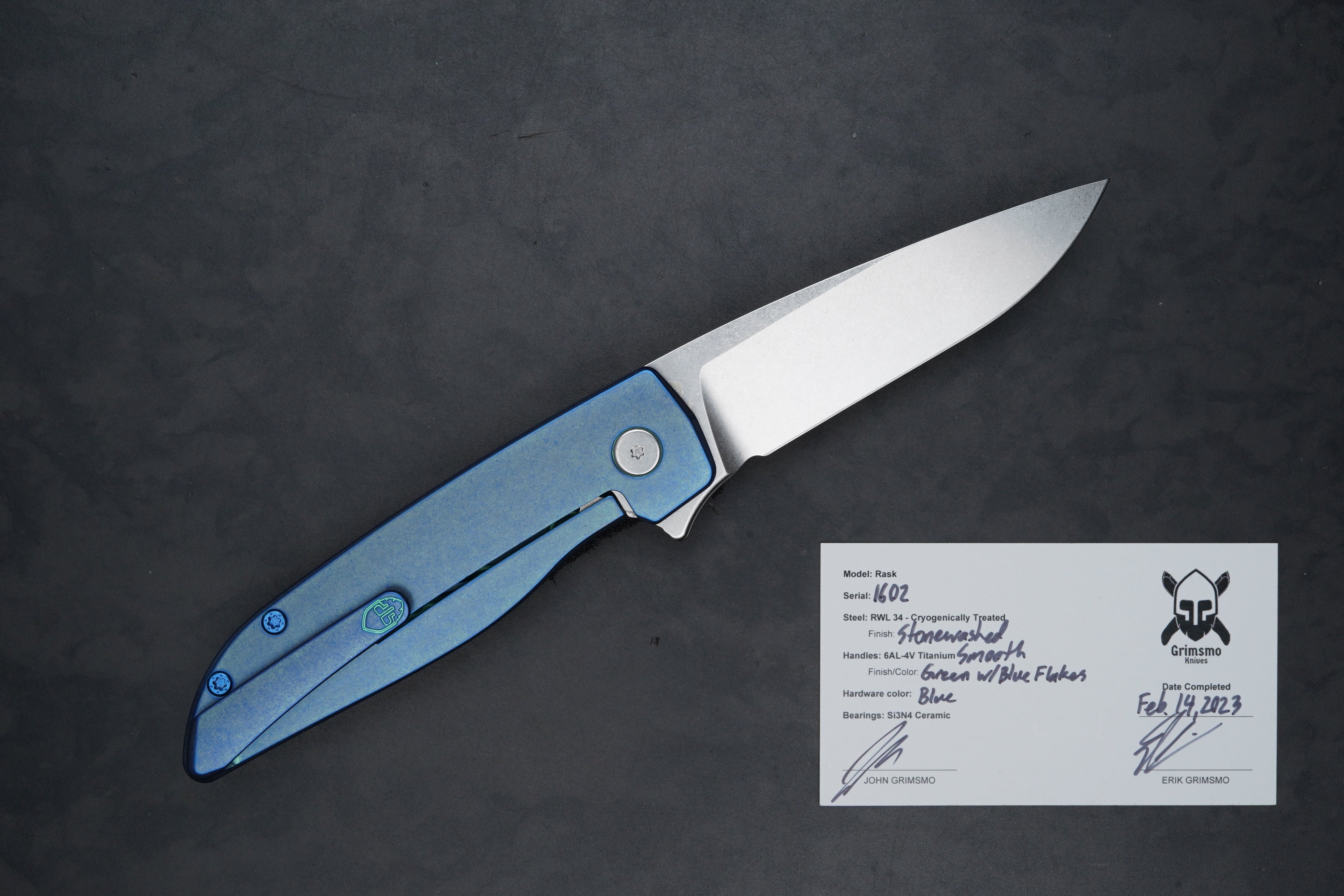 Rask #1602 9208130221