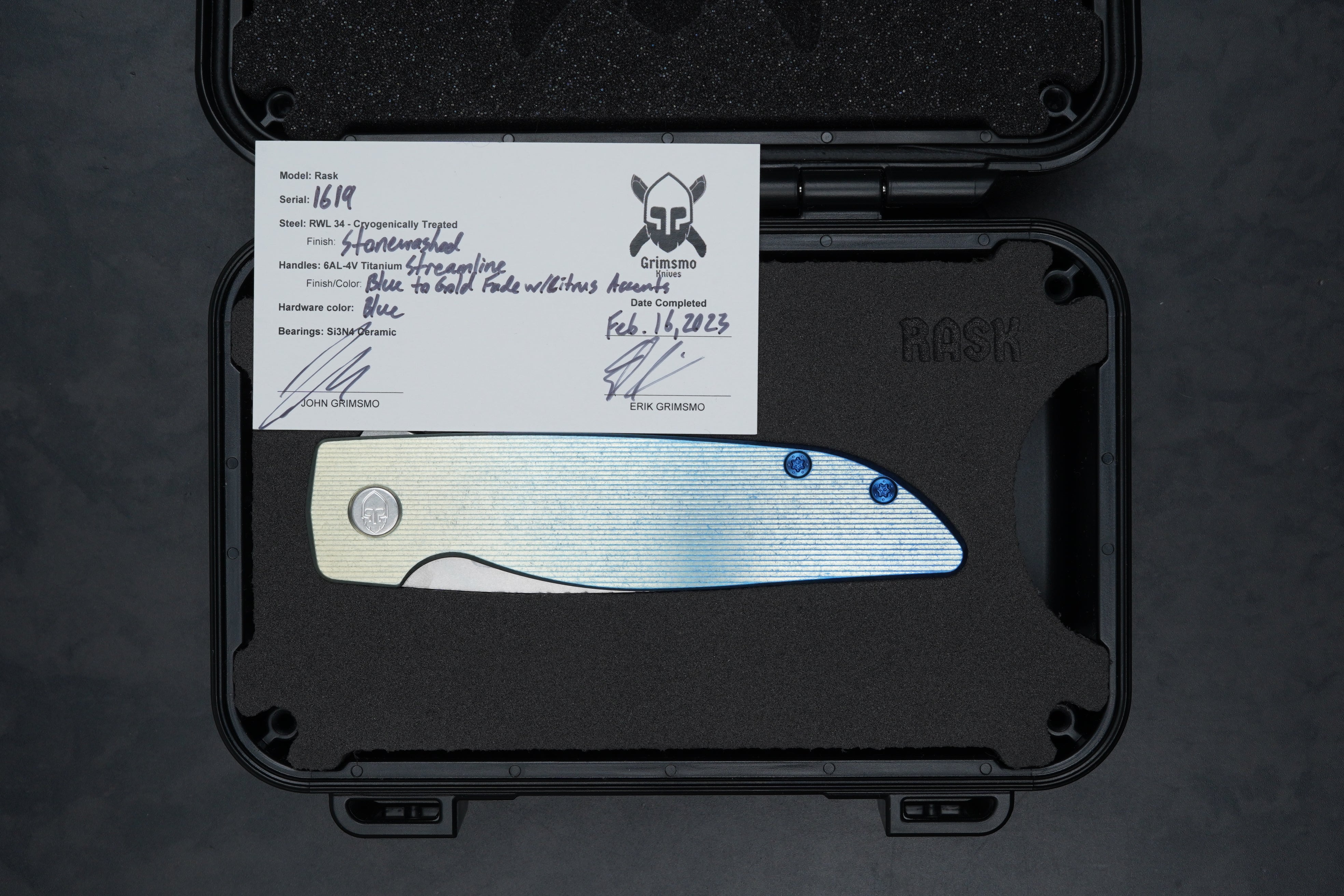 Rask #1619 1327890223