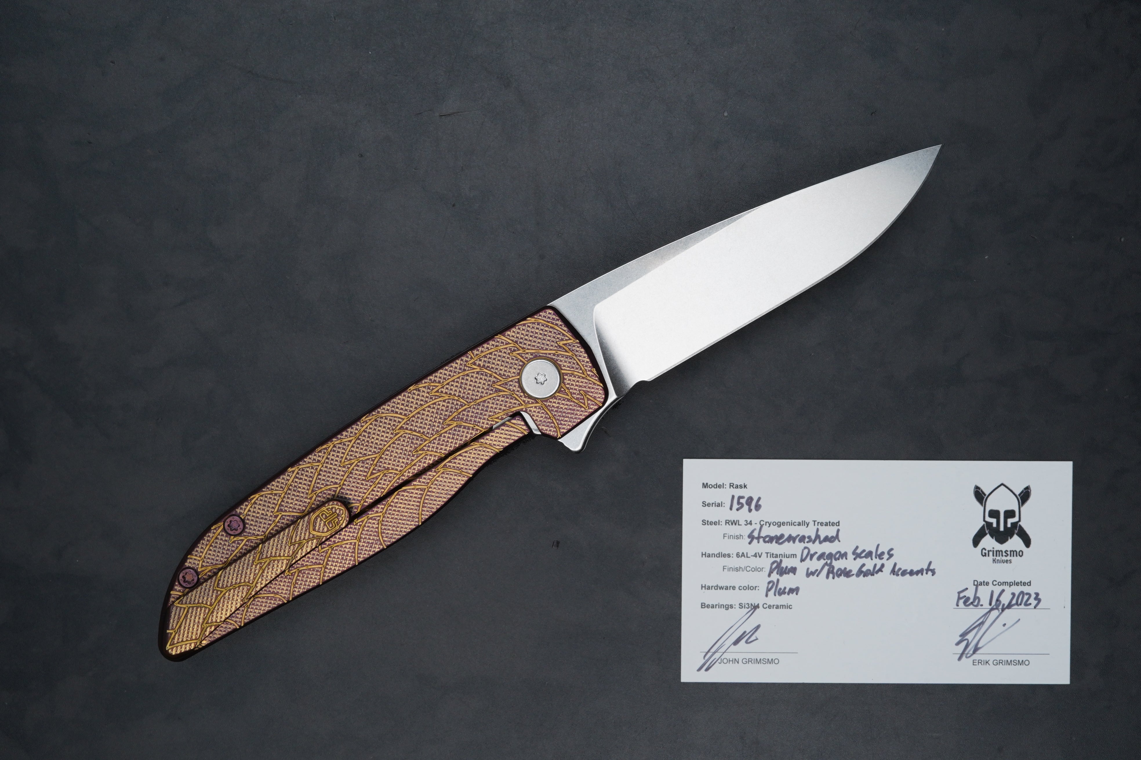 Rask #1596 8493020223