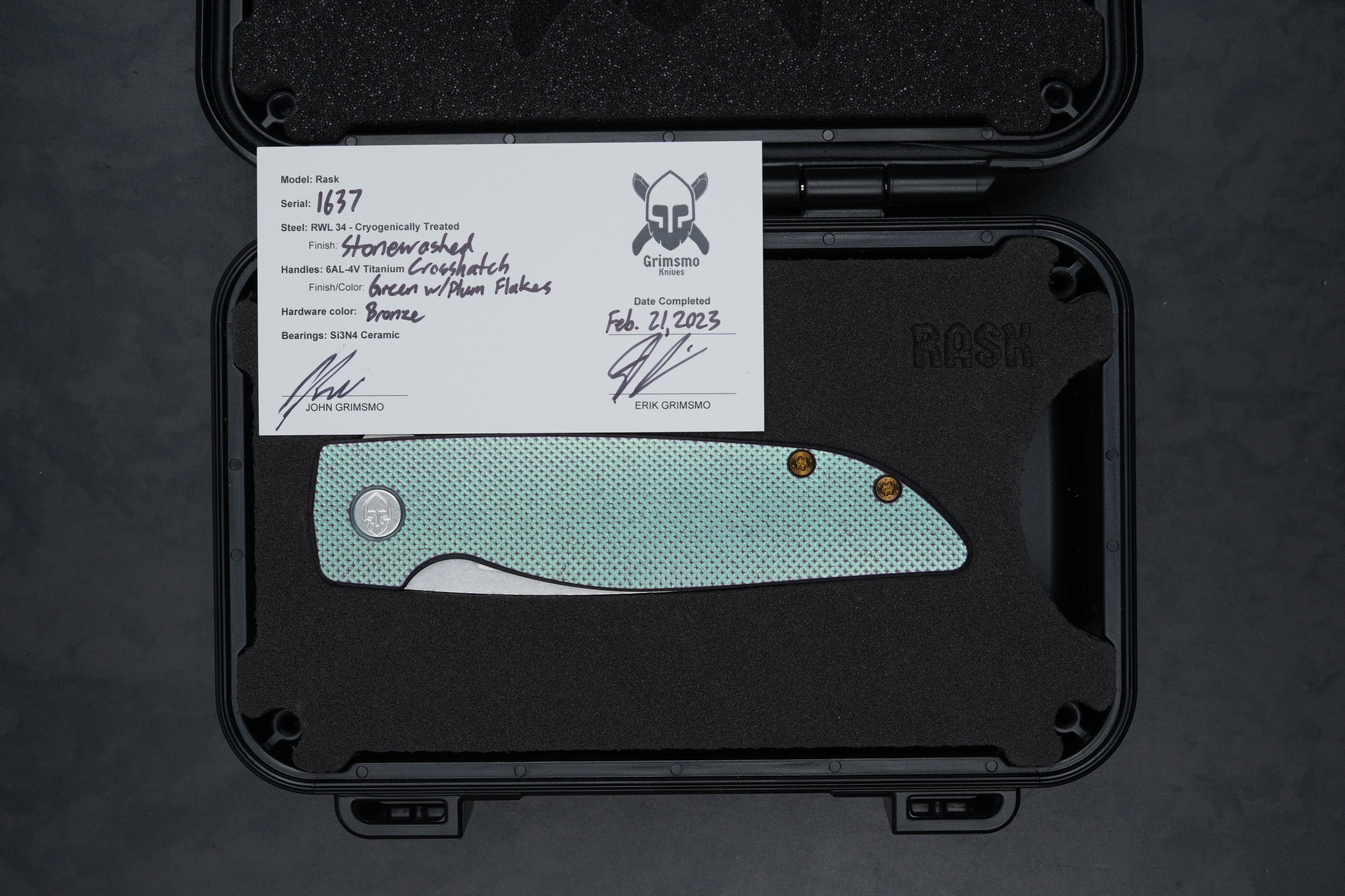 Rask #1637 2347890301