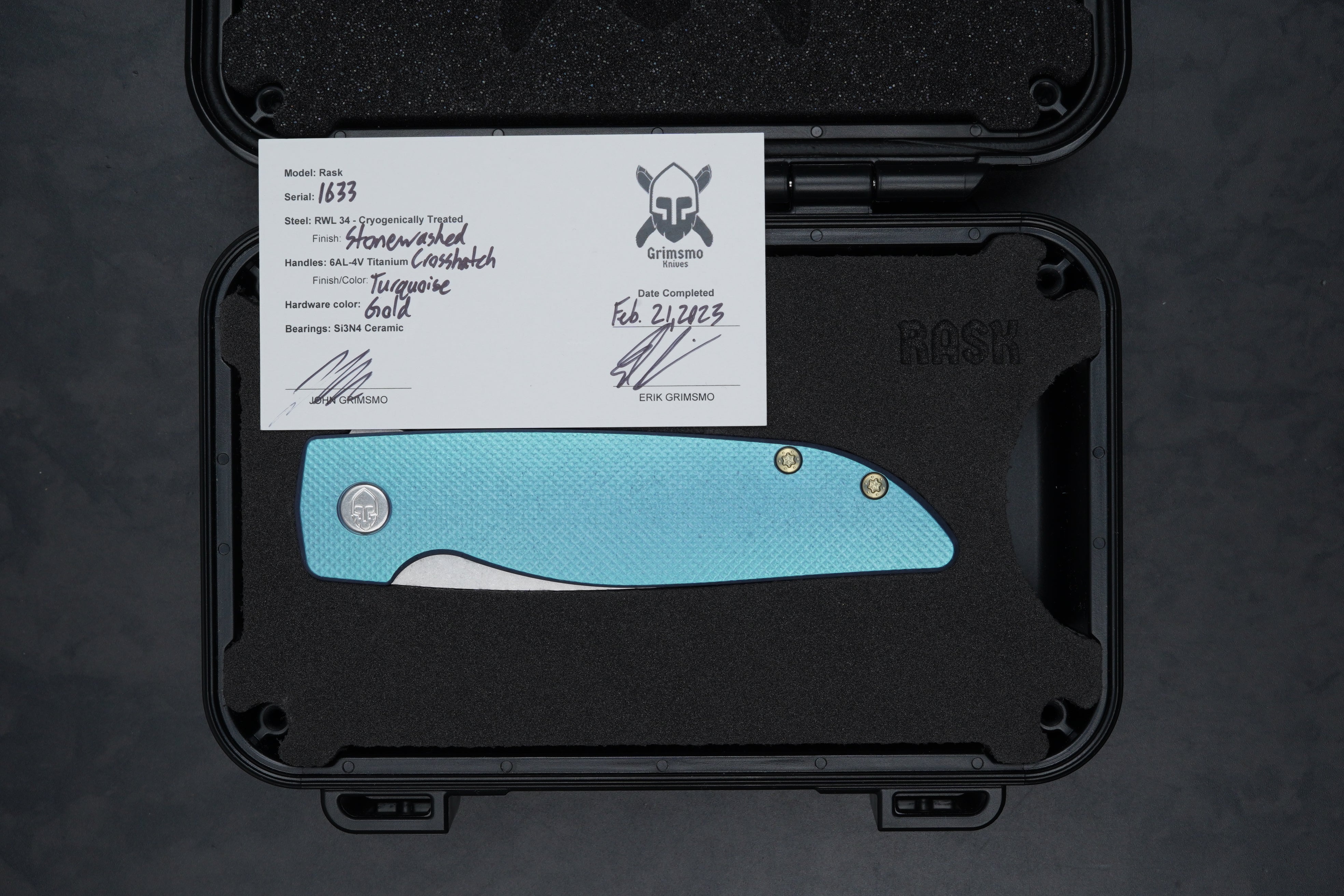 Rask #1633 3427890301