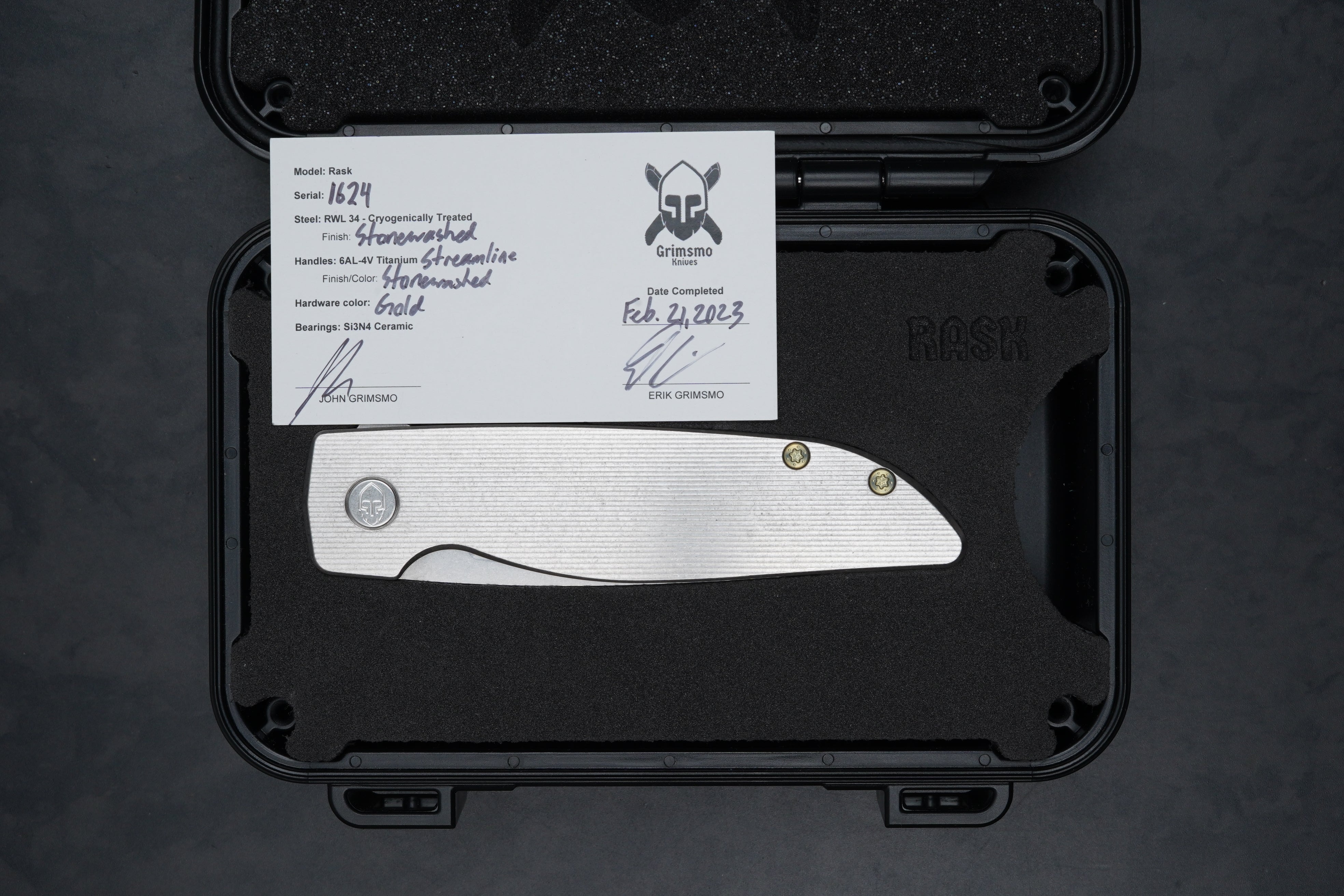 Rask #1624 3278910301