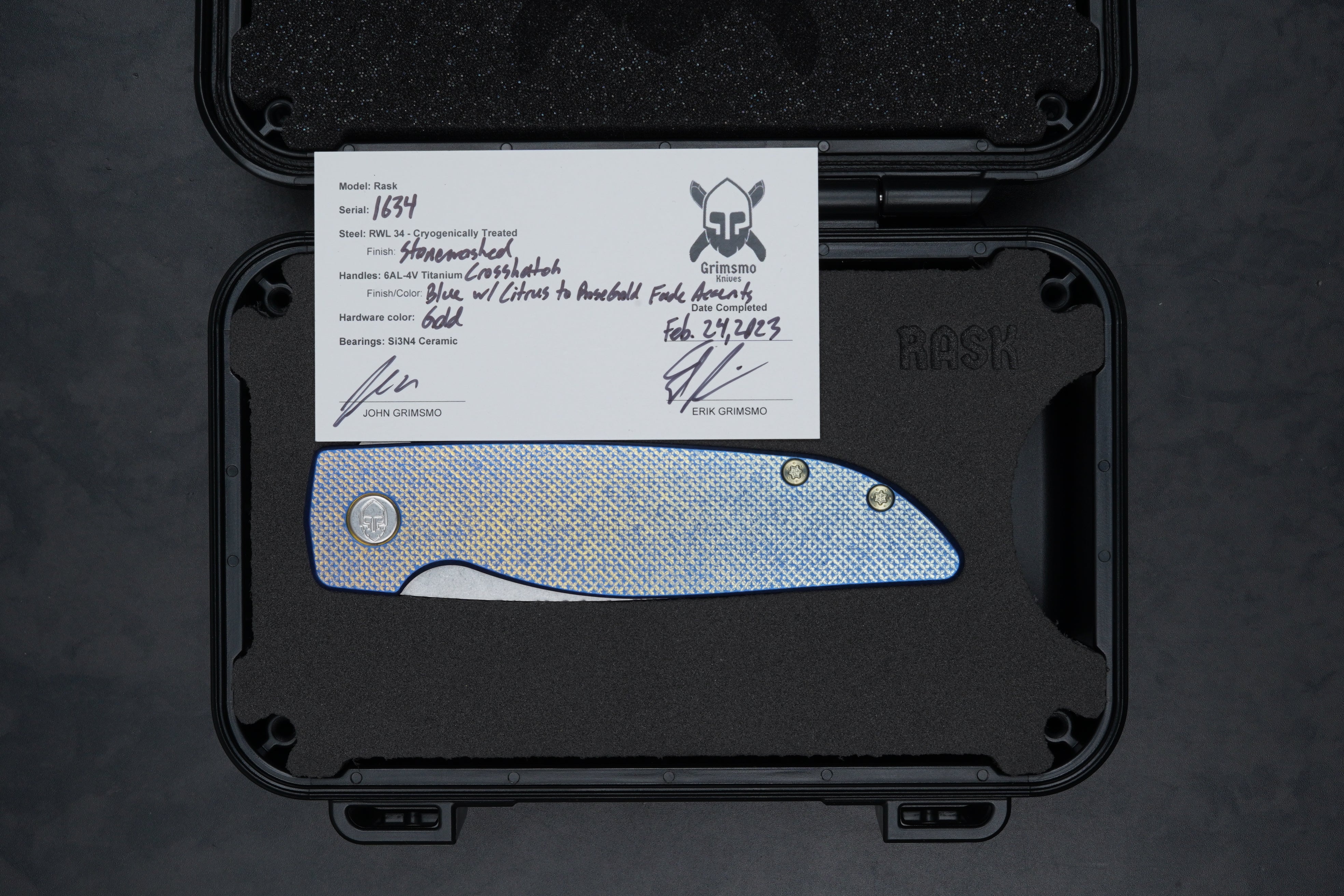 Rask #1634 7432890302