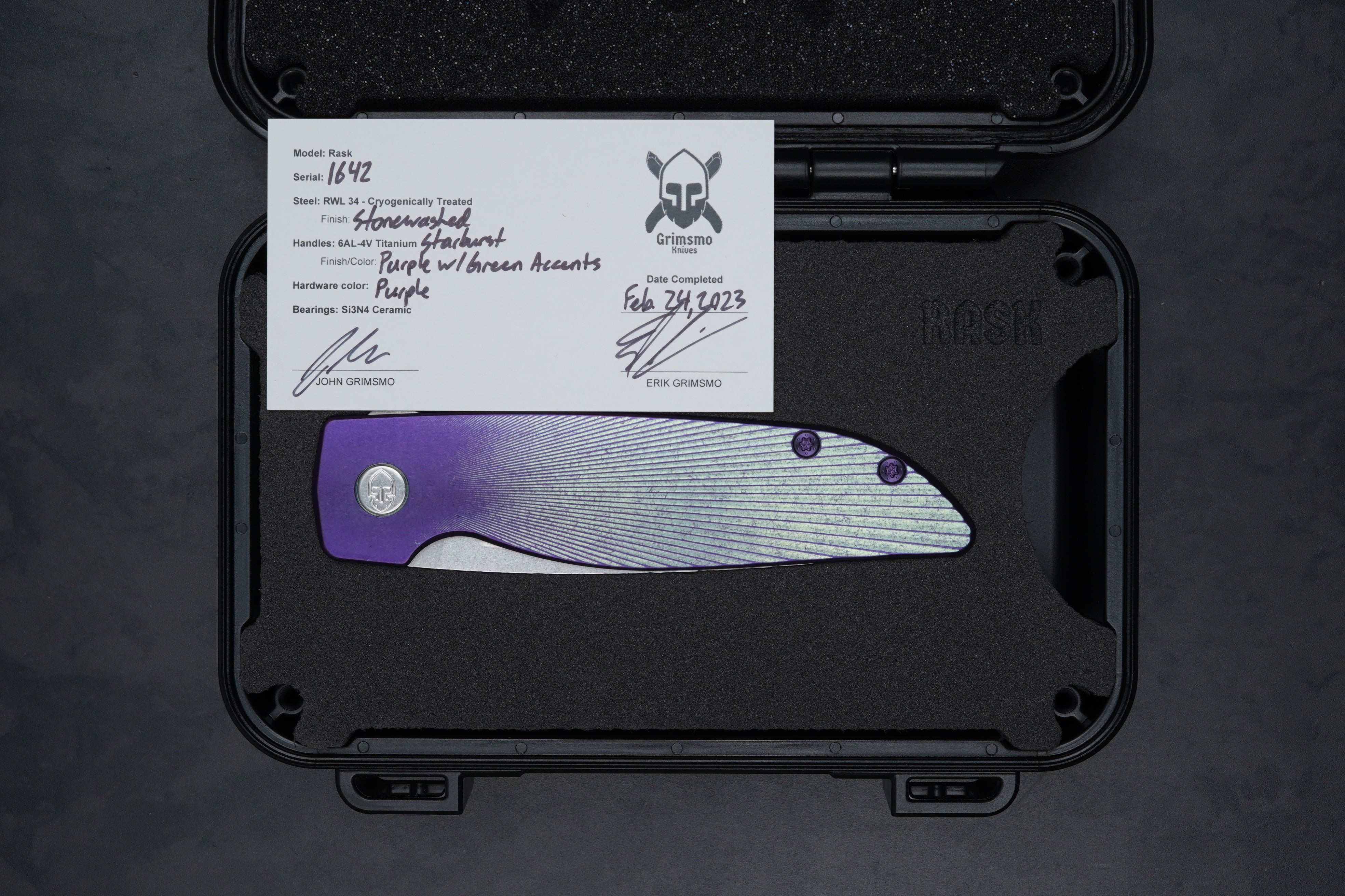 Rask #1642 2348900302