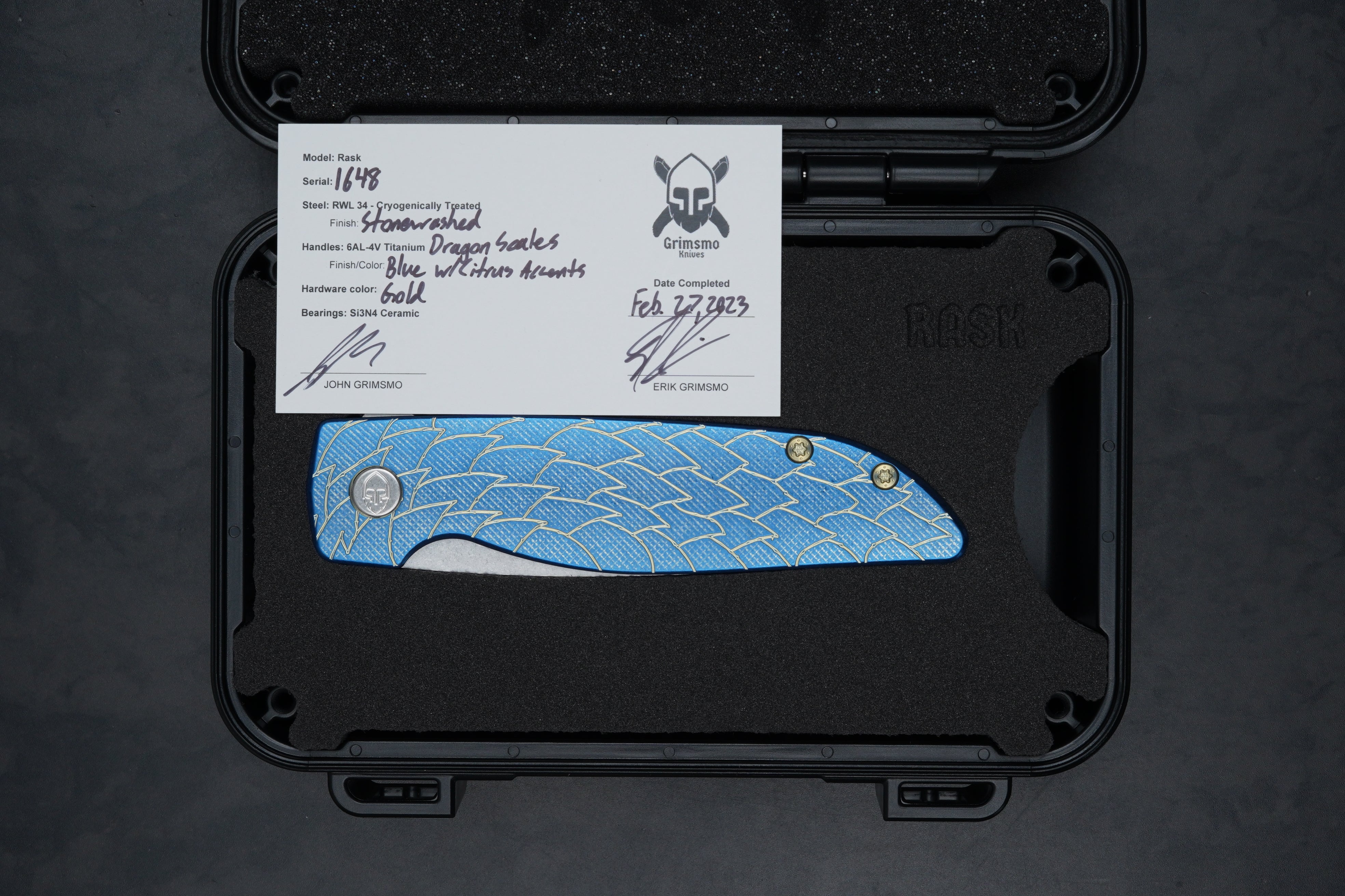 Rask #1648 4327890307