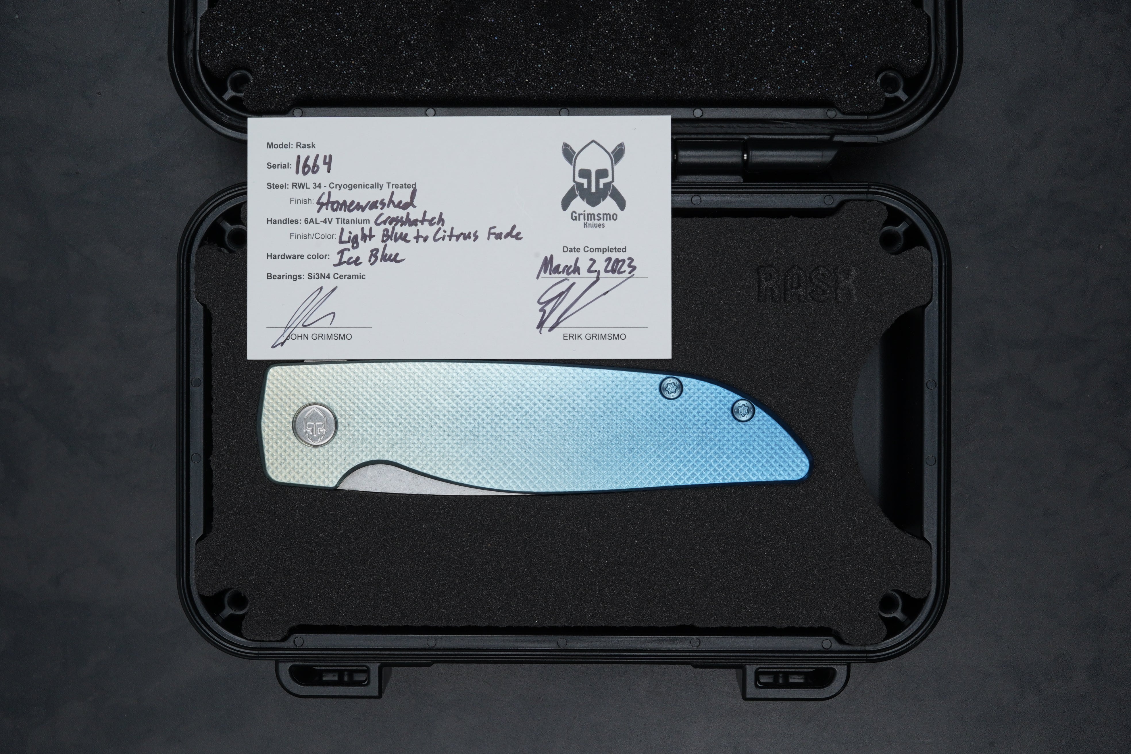 Rask #1664 8327890307