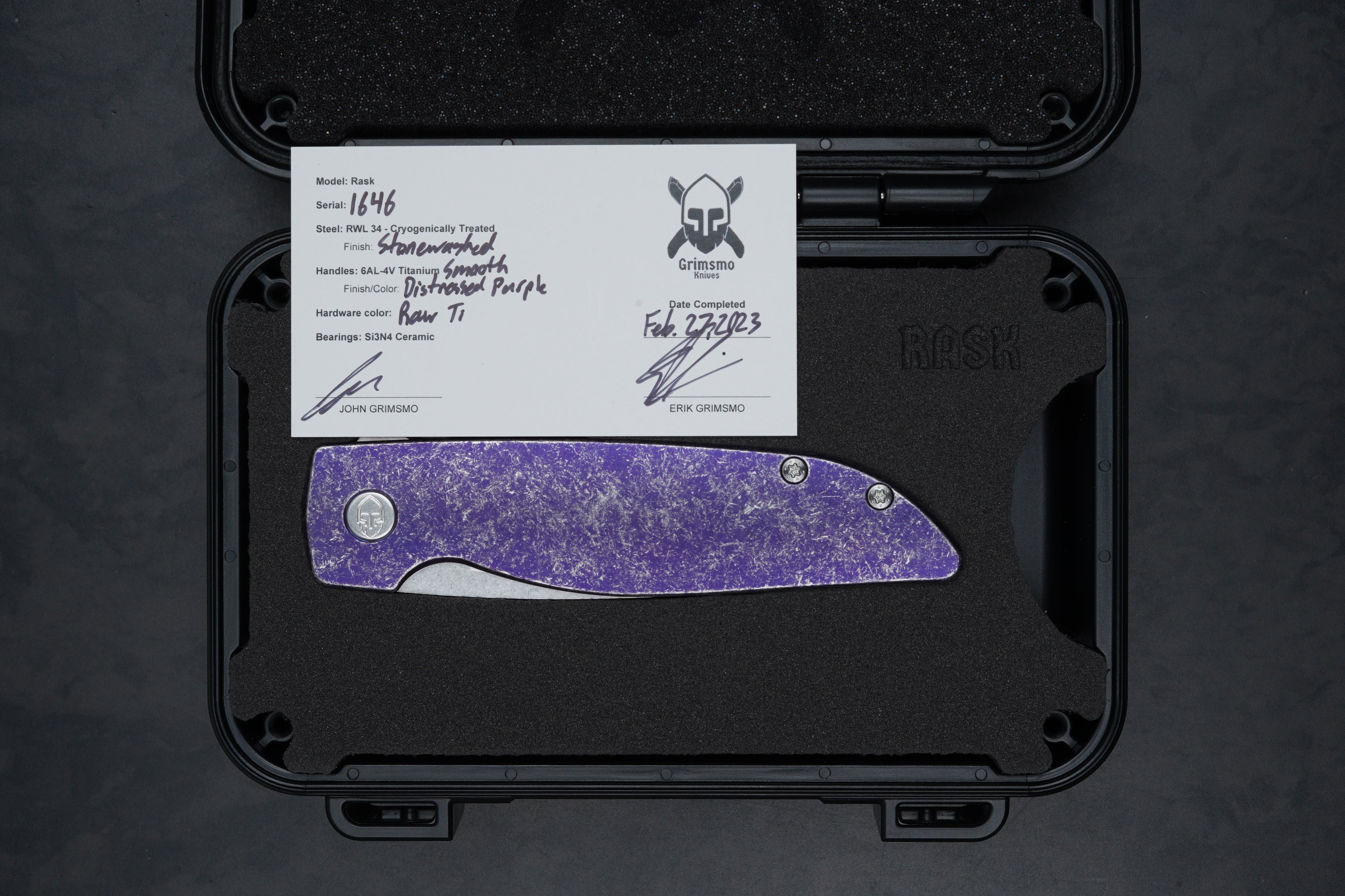 Rask #1646 7892340307