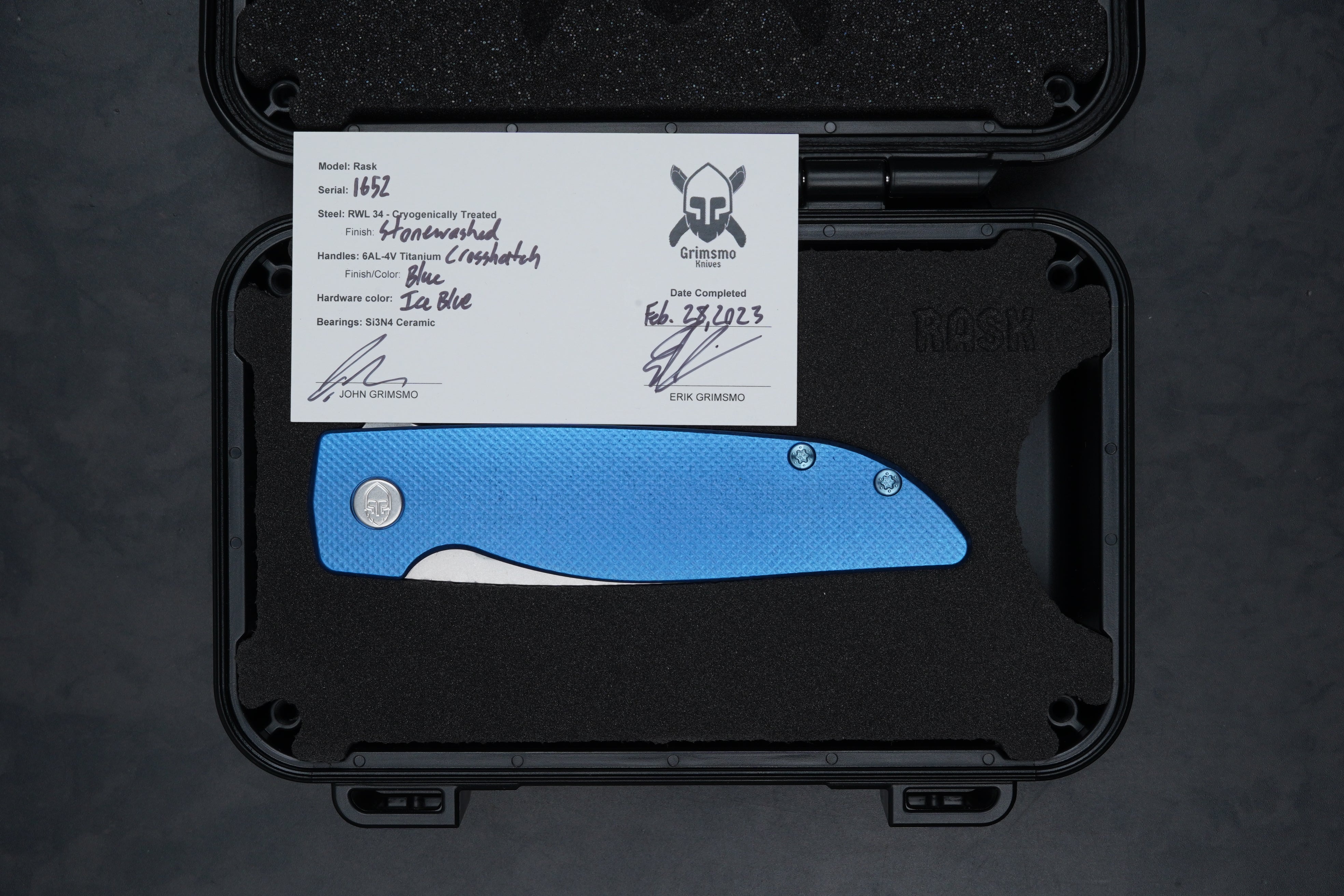 Rask #1652 8479320307