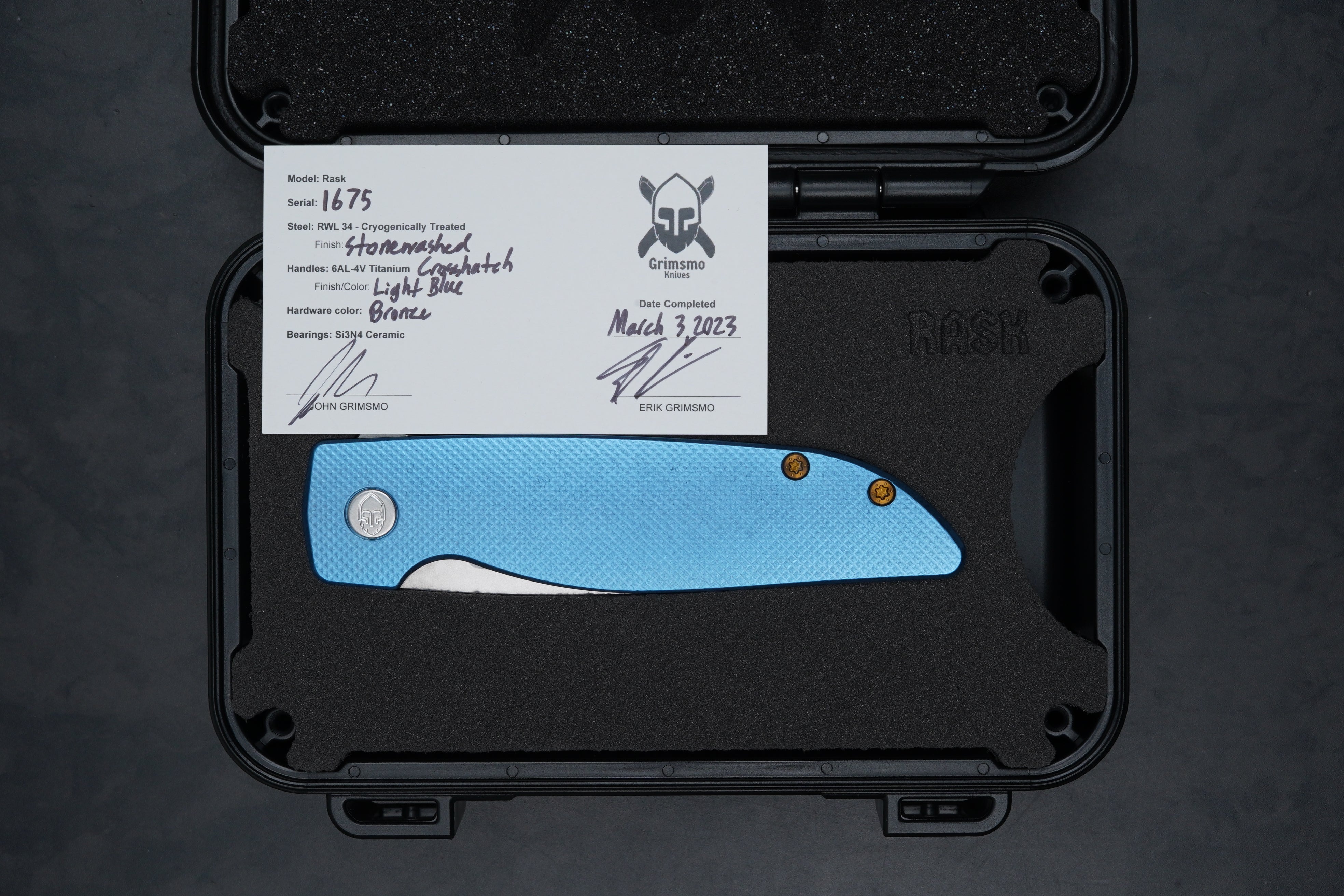 Rask #1675 8493270307