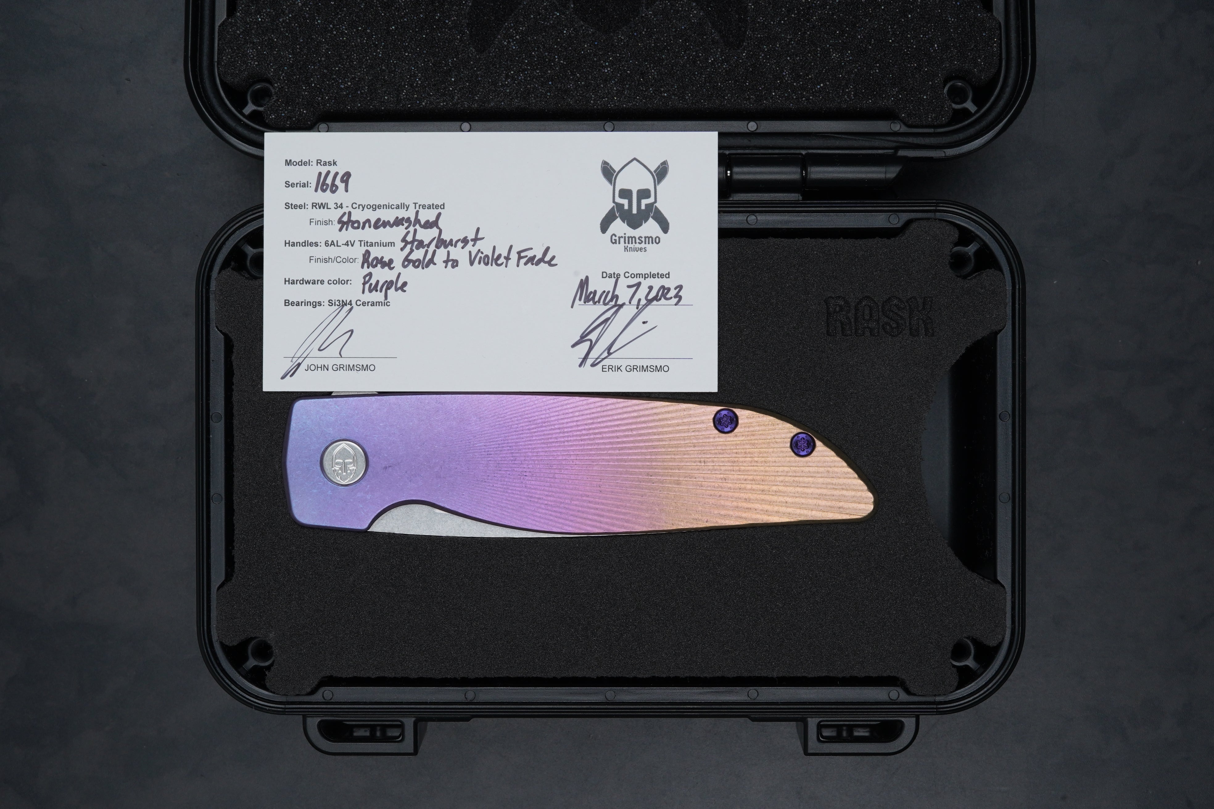 Rask #1669 7438290309