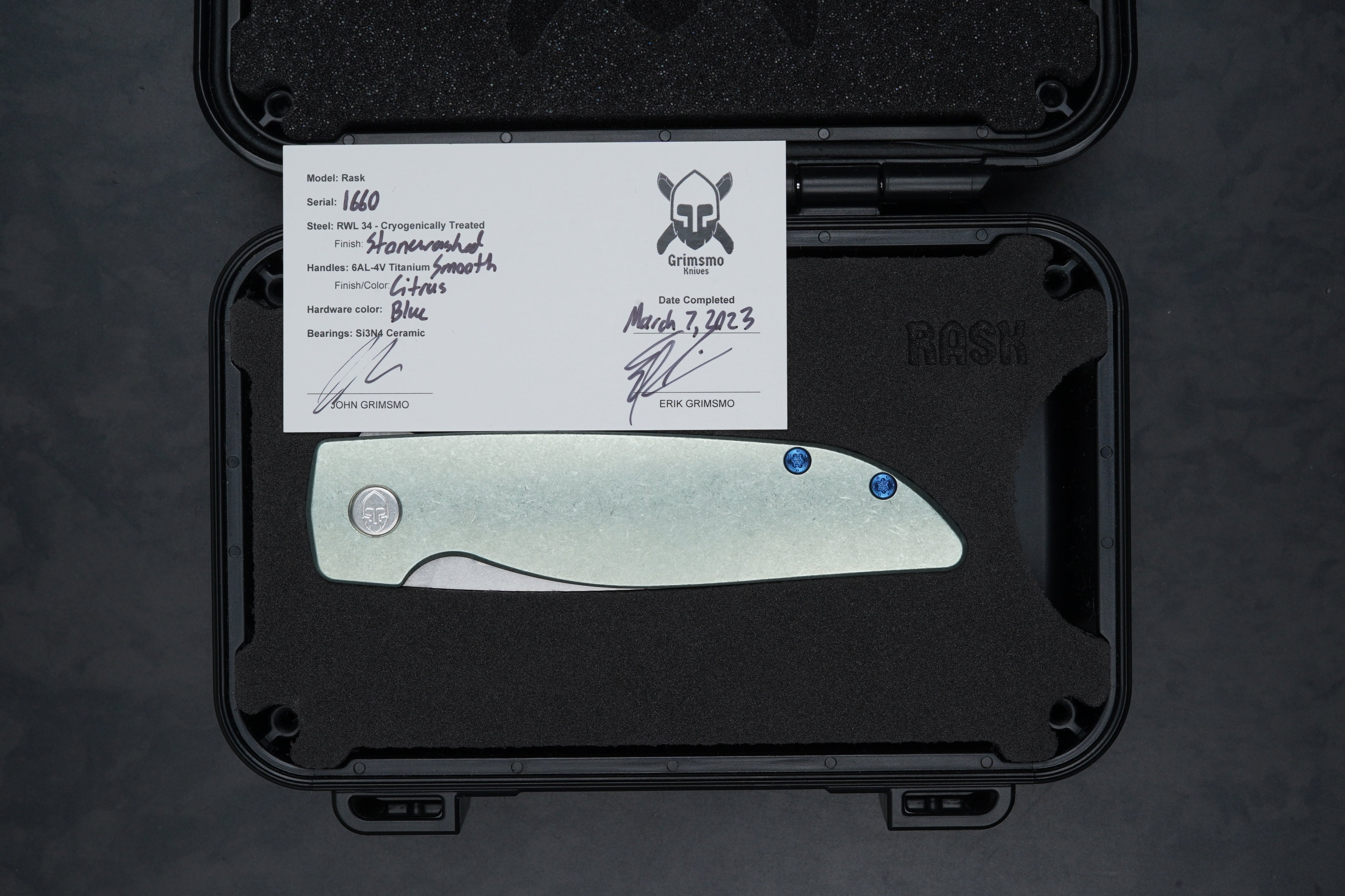 Rask #1660 3724890309