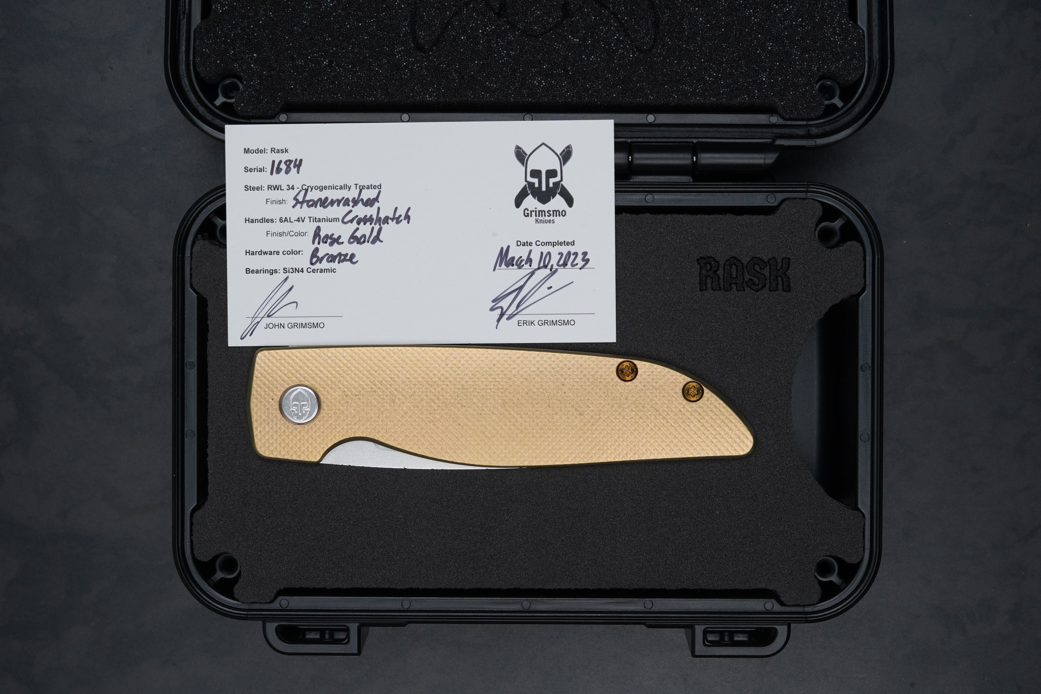 Rask #1684 7834290316