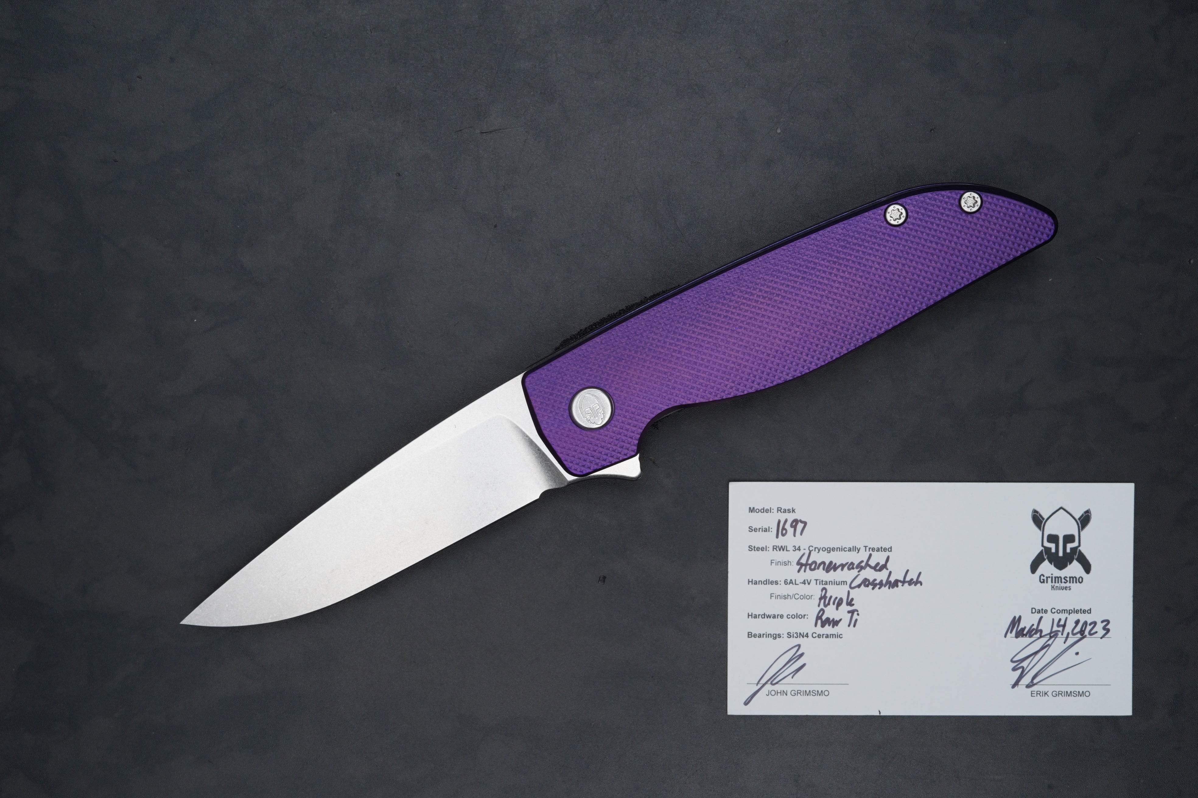 Rask #1697 2378490316