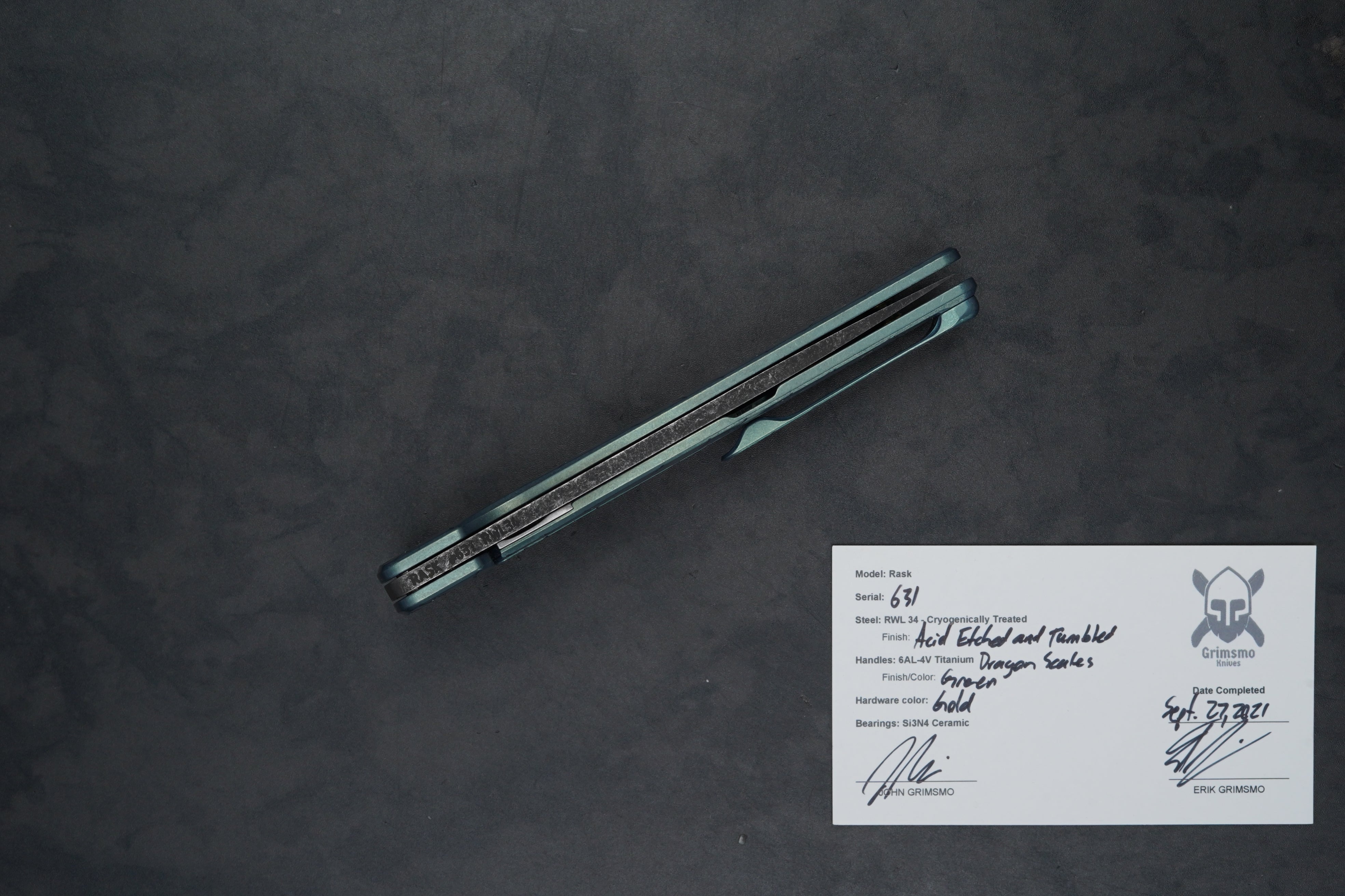 Rask #631 9850340927