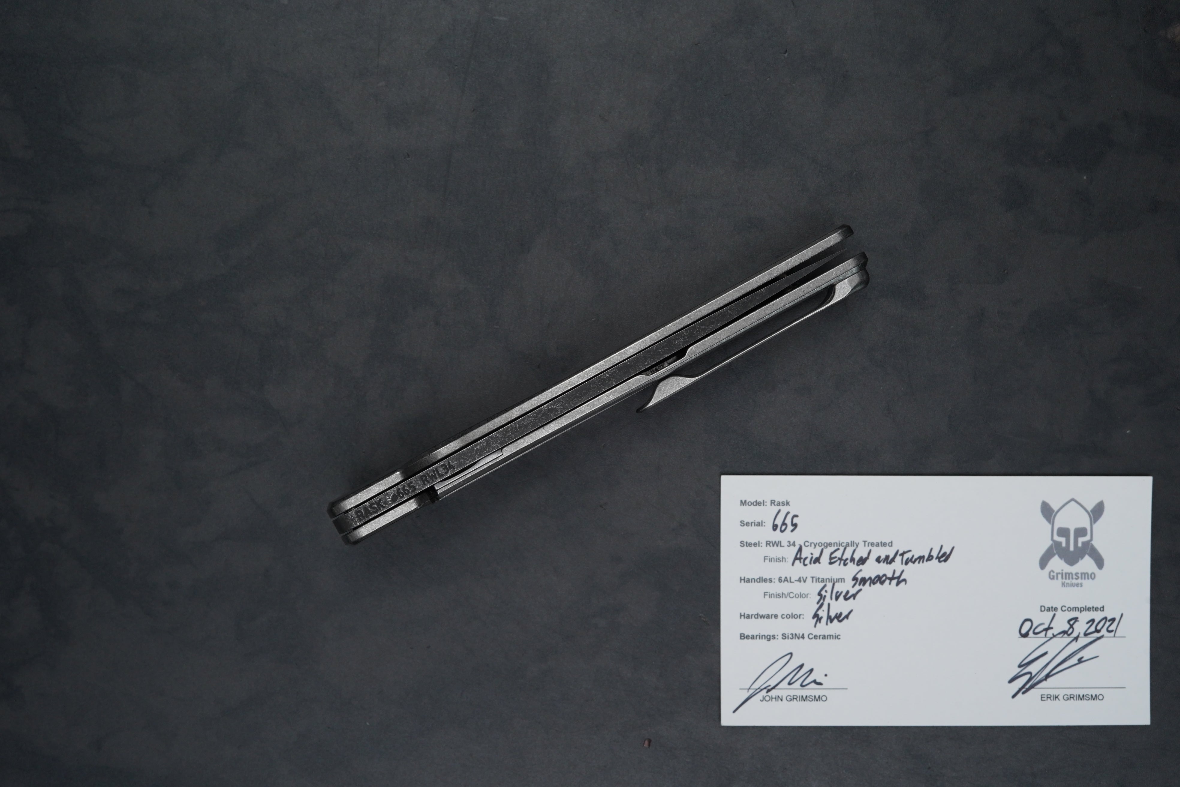 Rask #665 7458931013