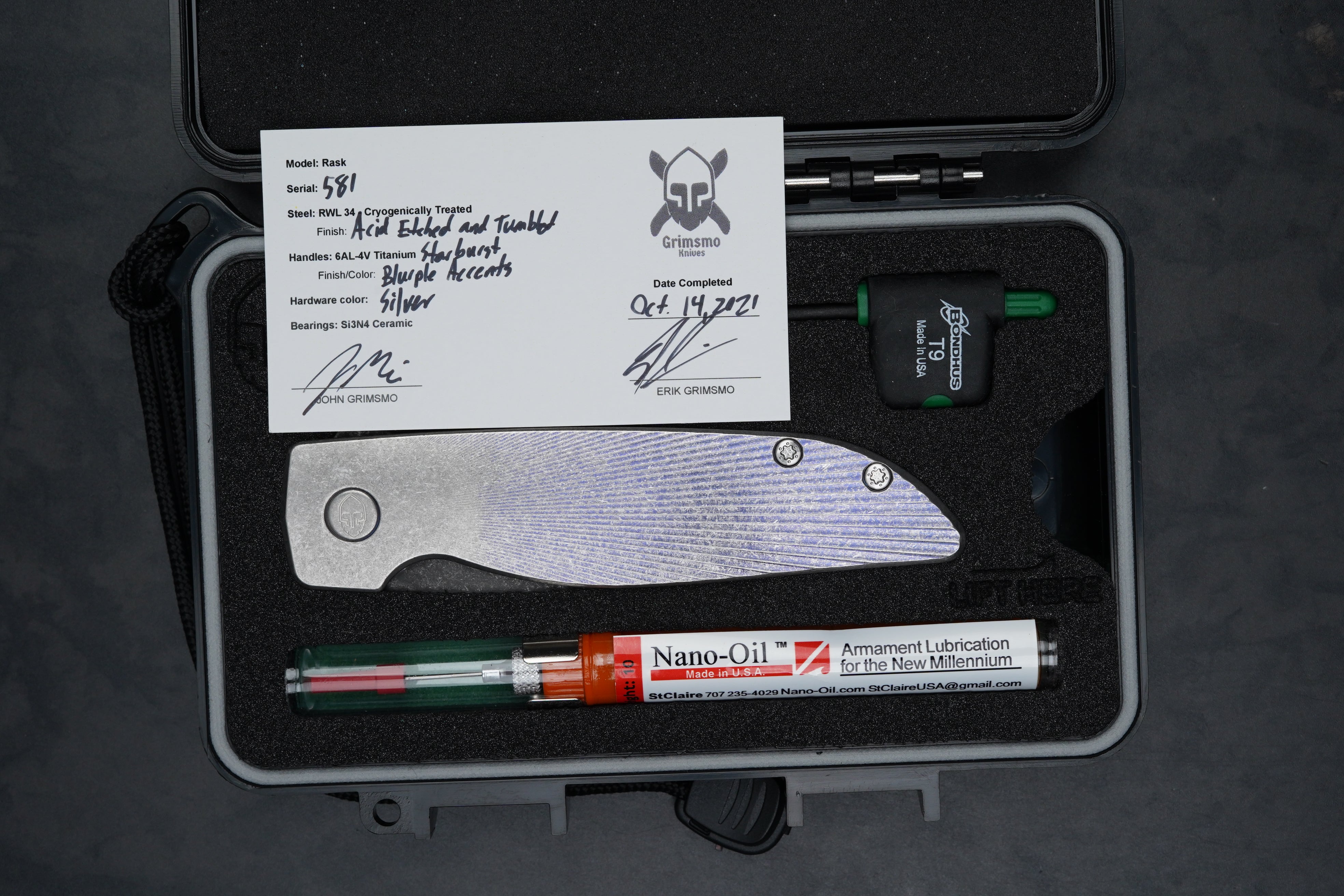 Rask #581 5347891015