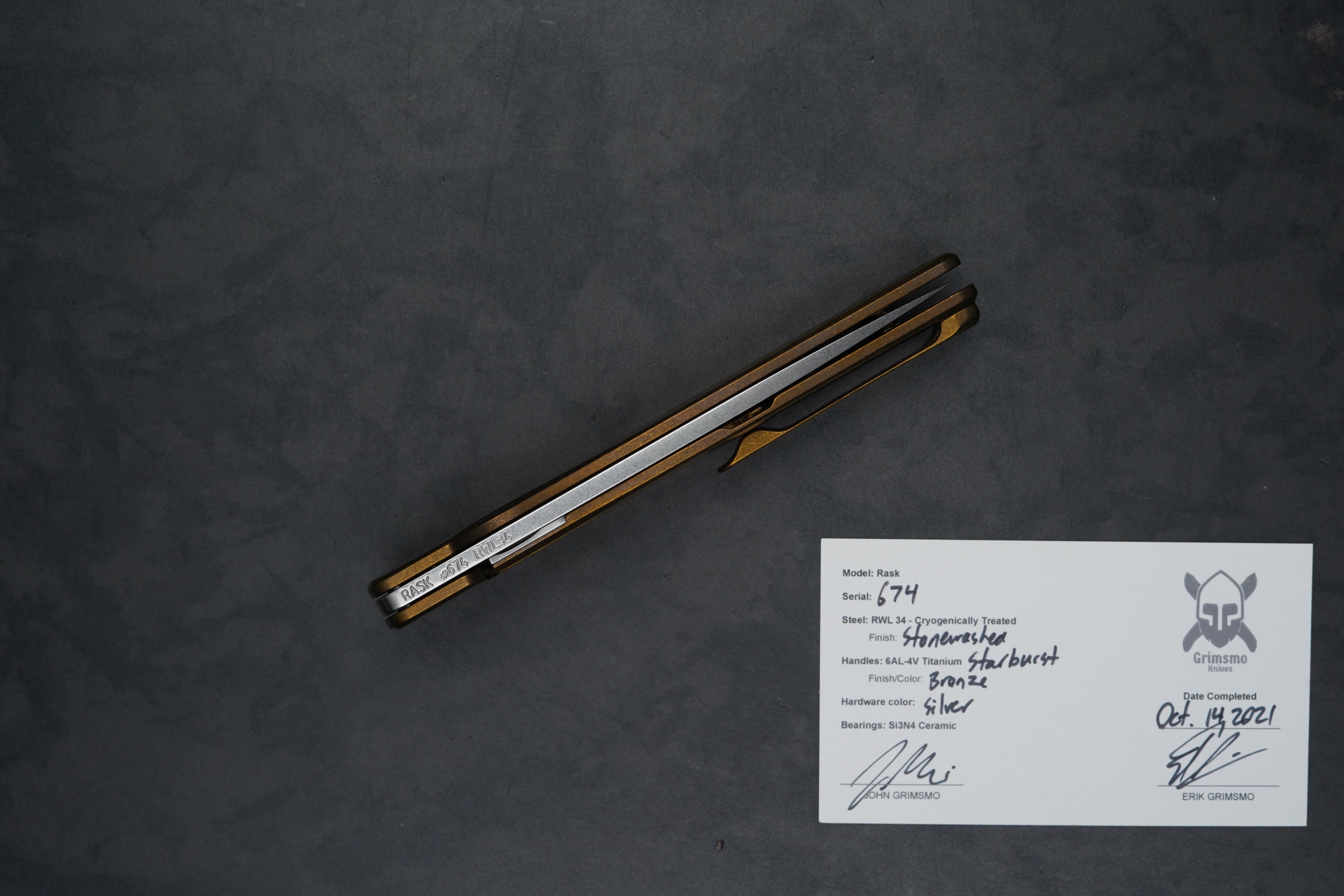 Rask #674 4583791015