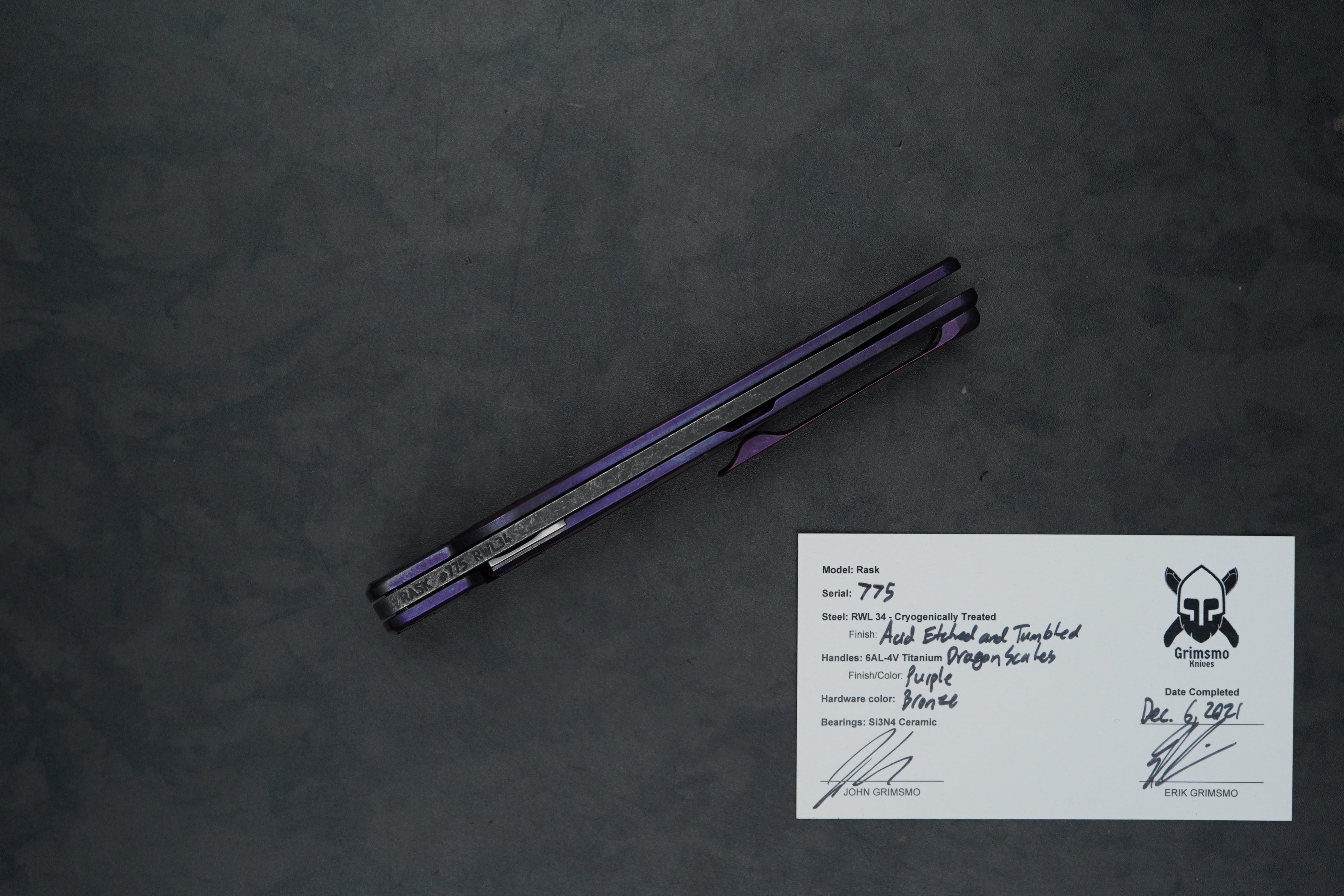 Rask #775 5493801207