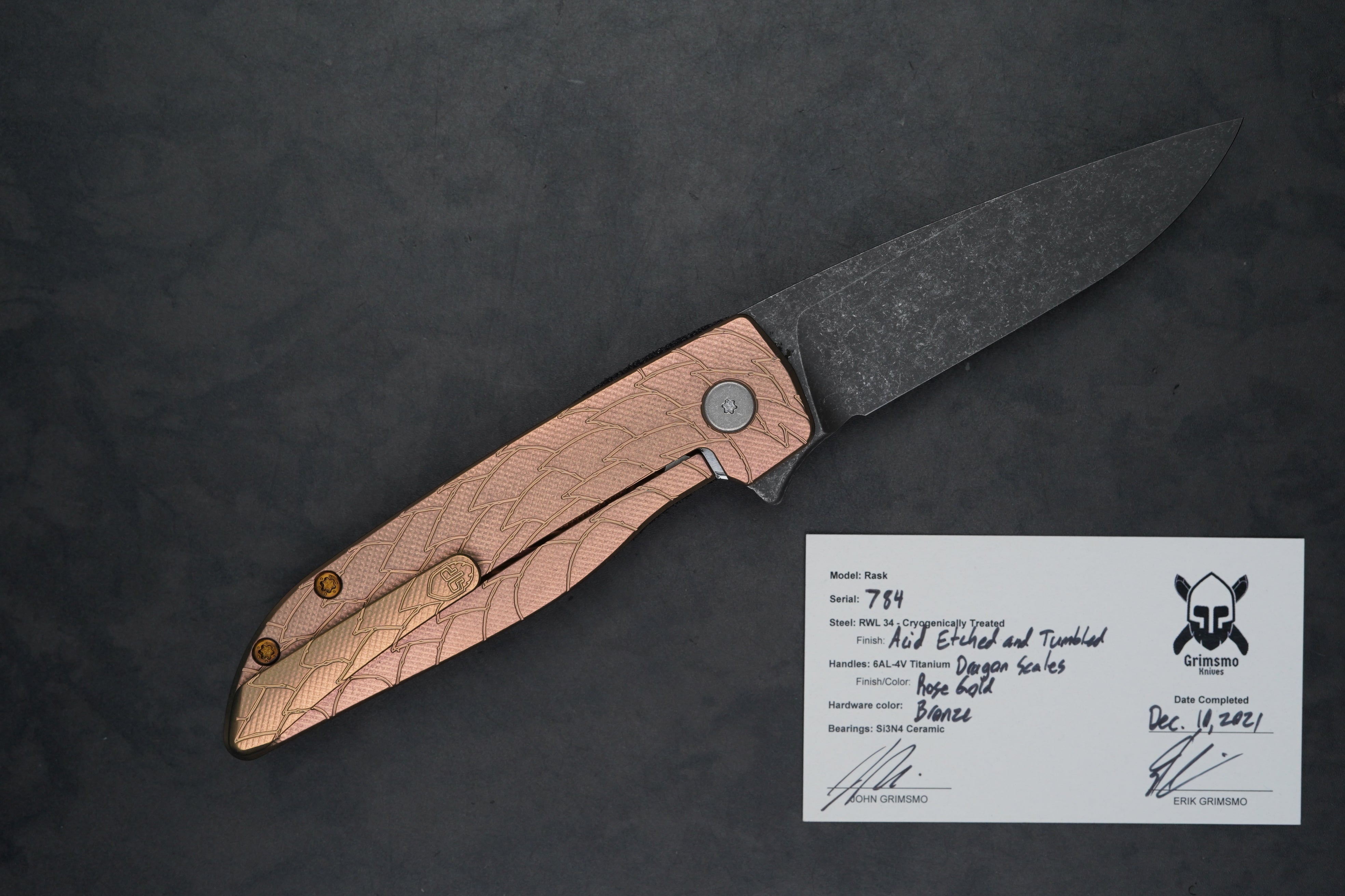 Rask #784 9847531213