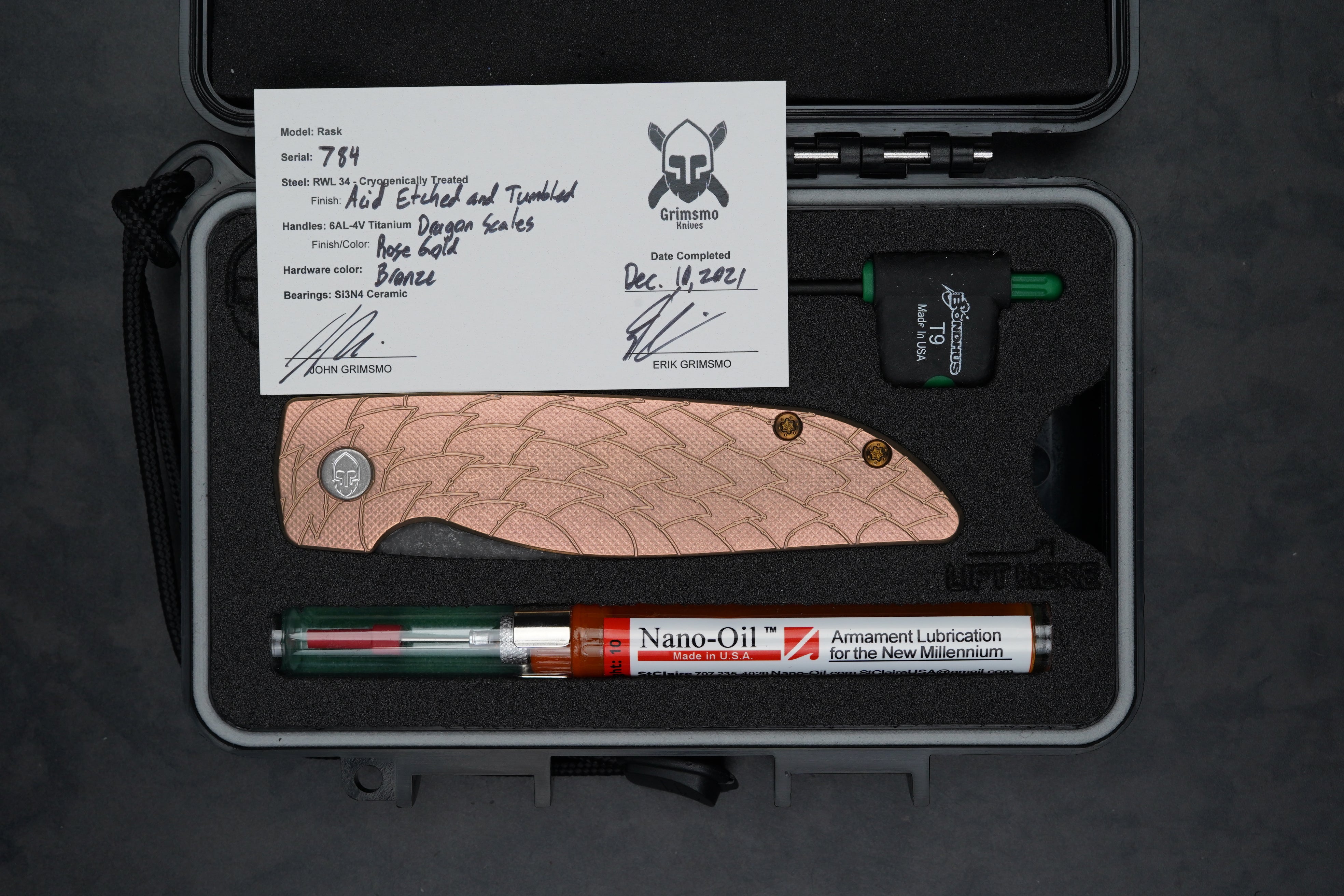 Rask #784 9847531213