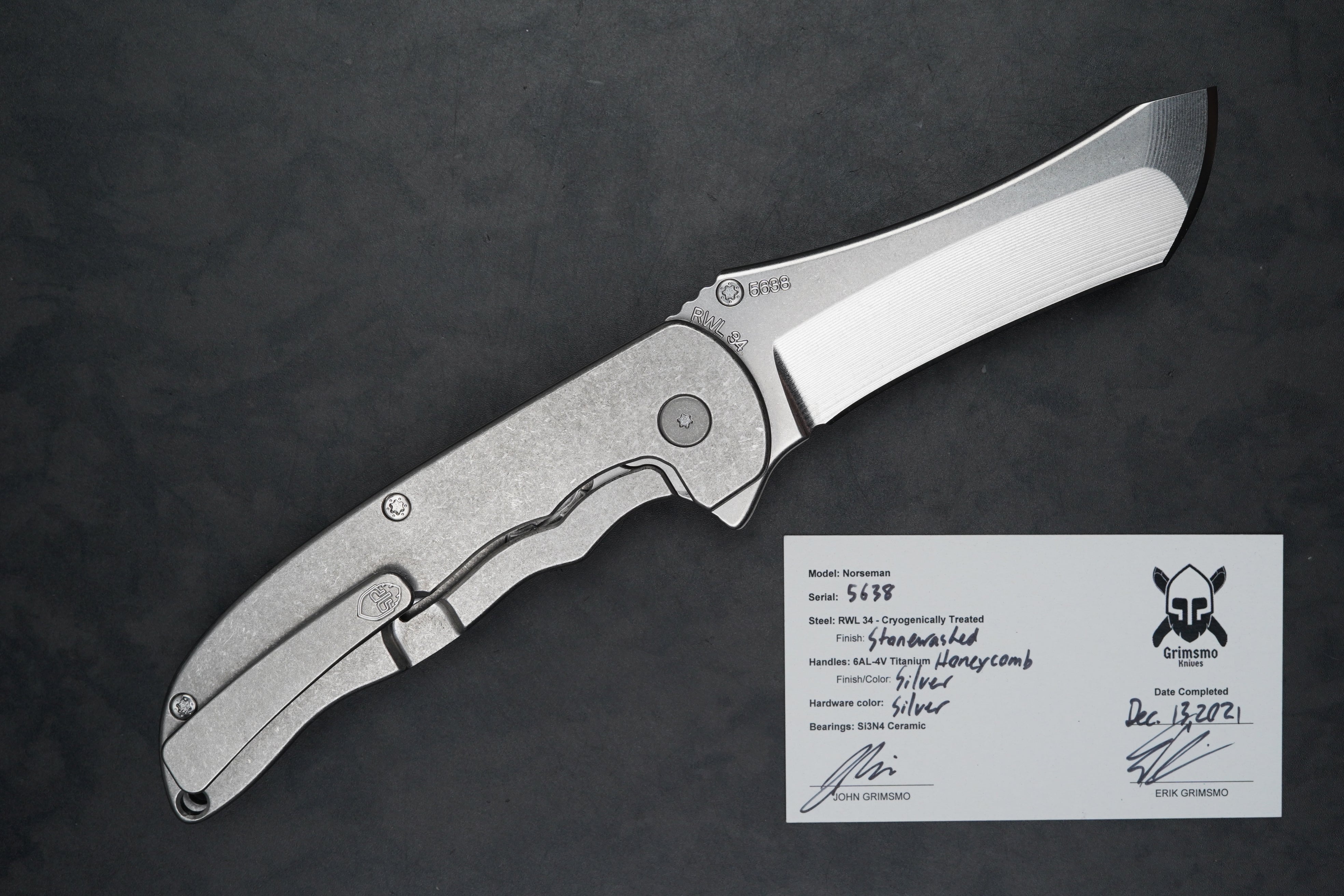 Norseman #5638 7359481216