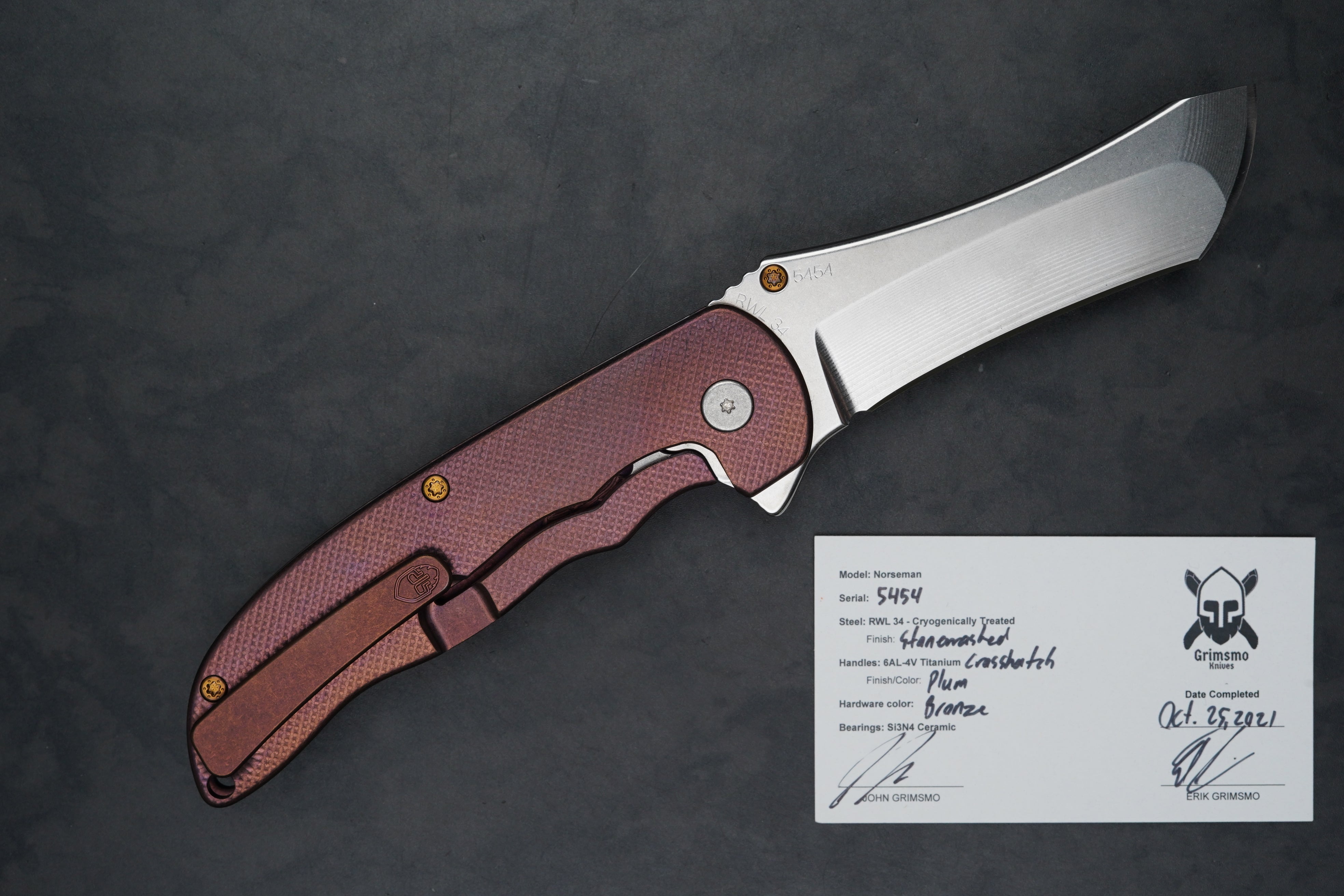 Norseman #5454 4567831220