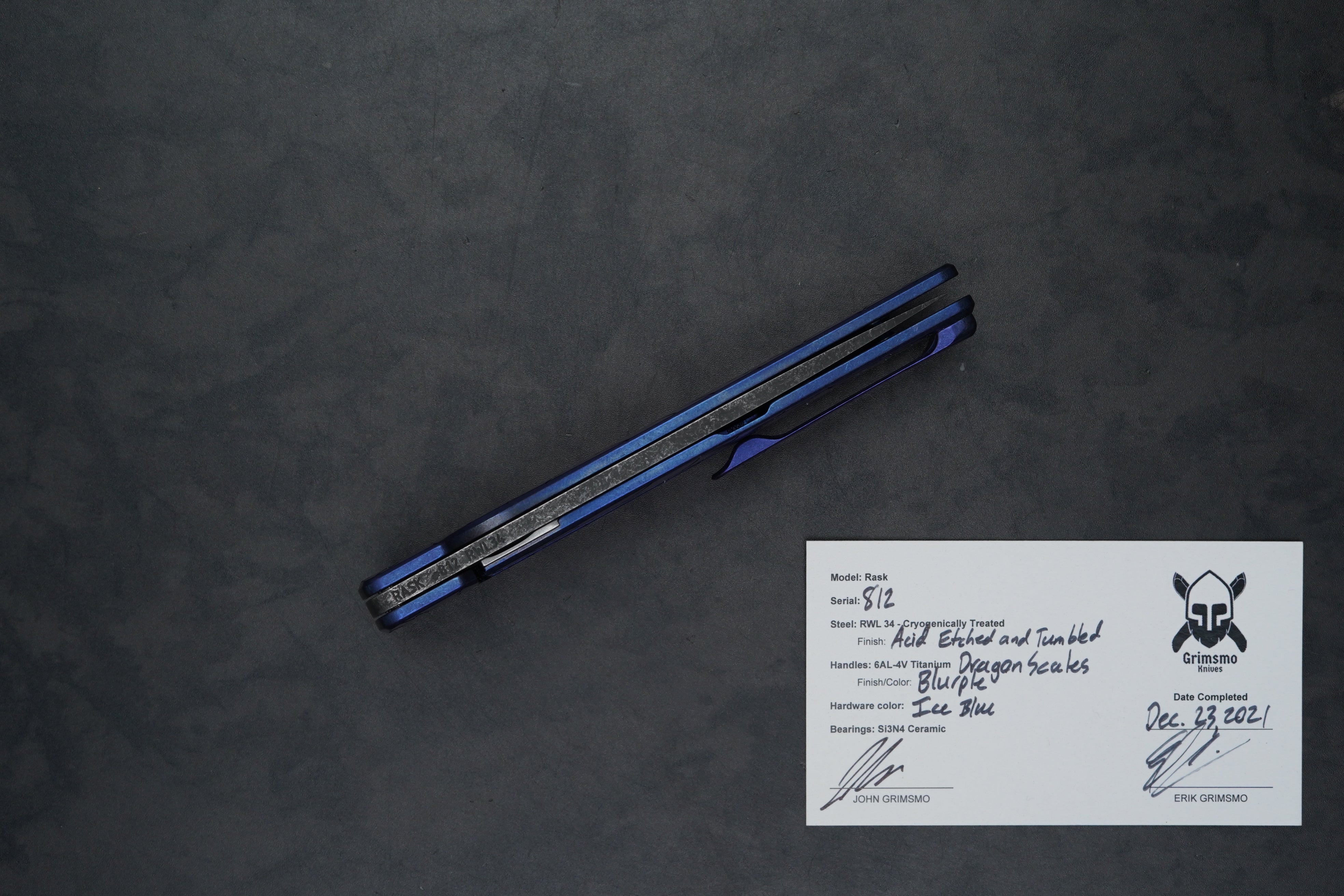 Rask #812 5347891224