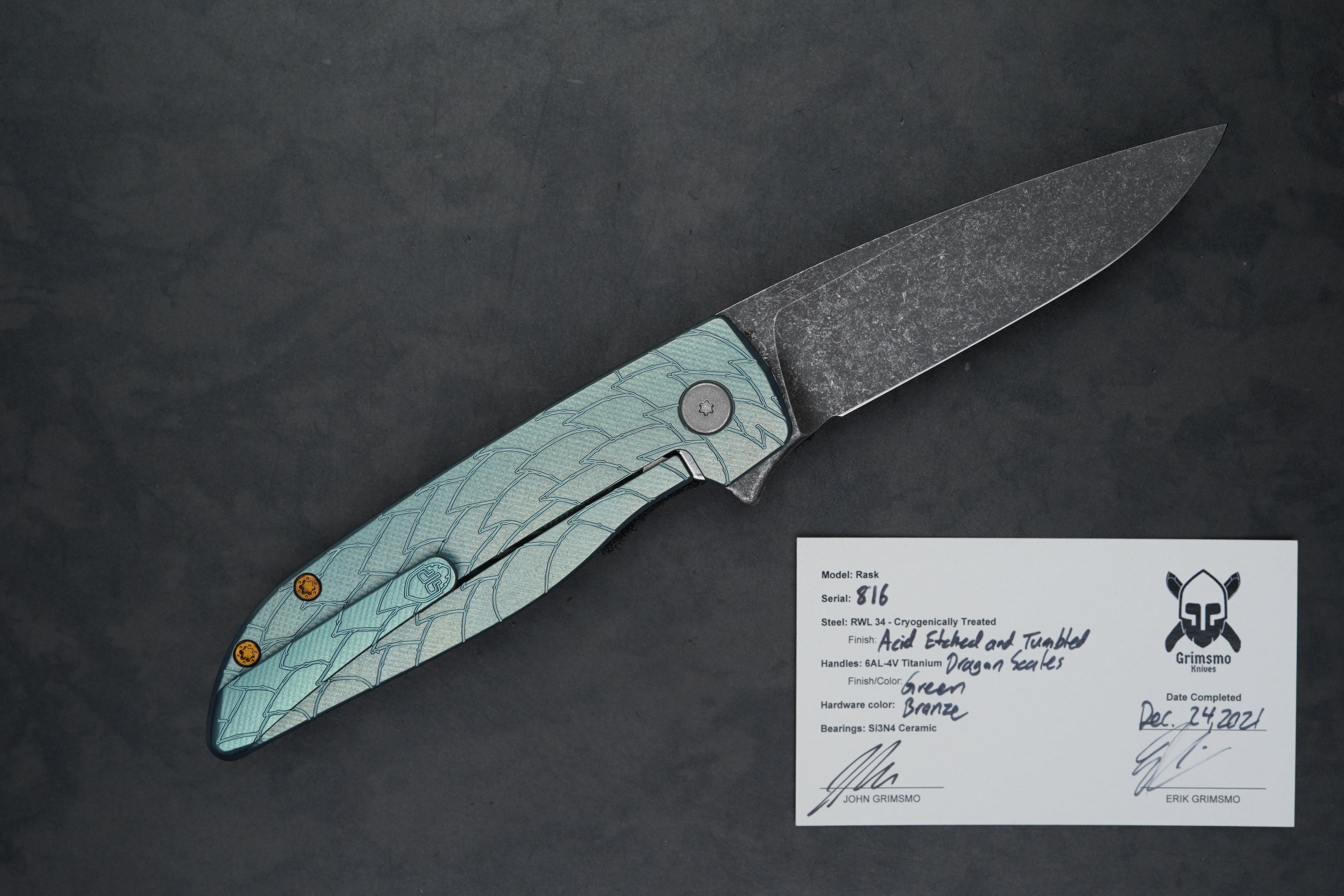 Rask #816 4537890103