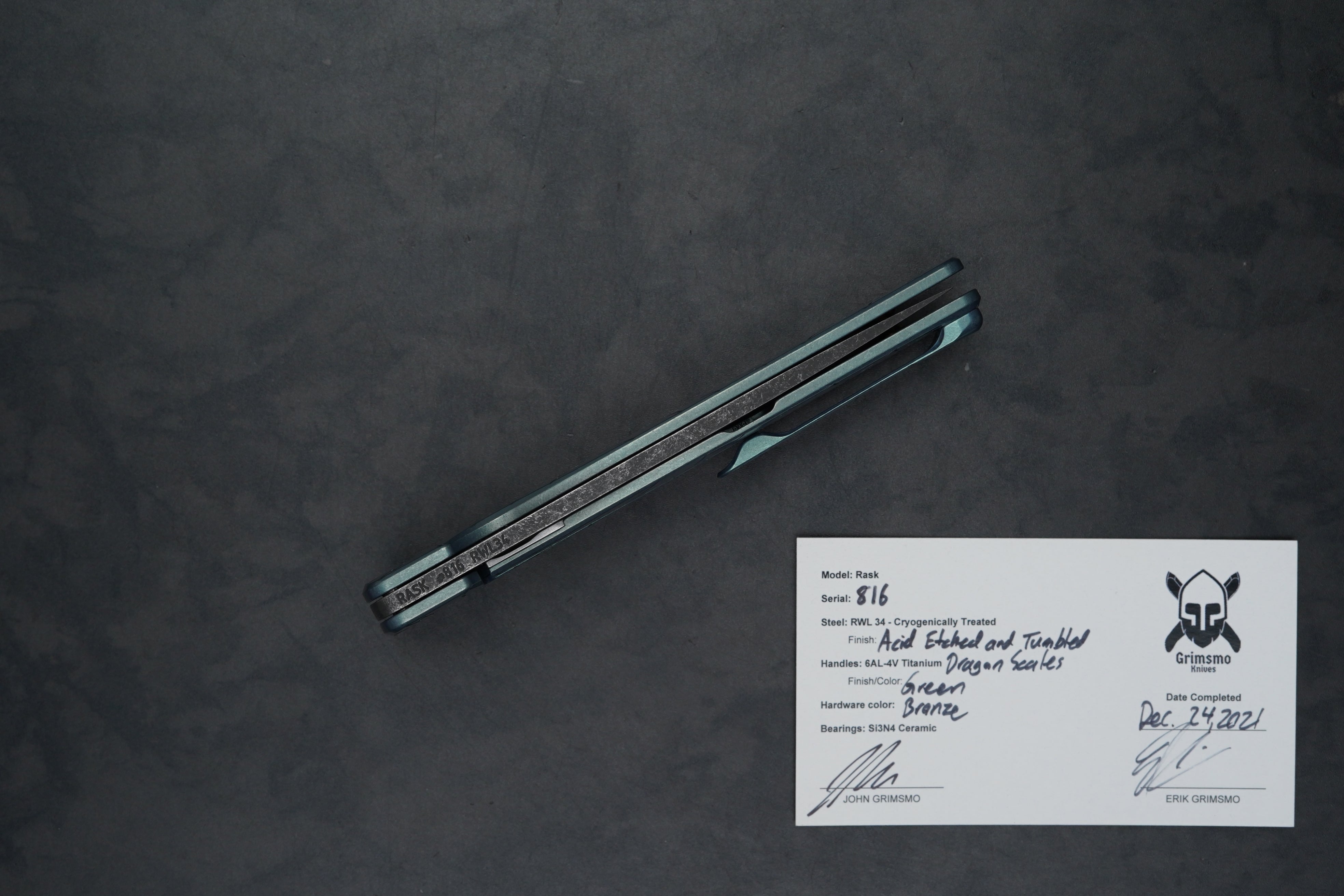 Rask #816 4537890103