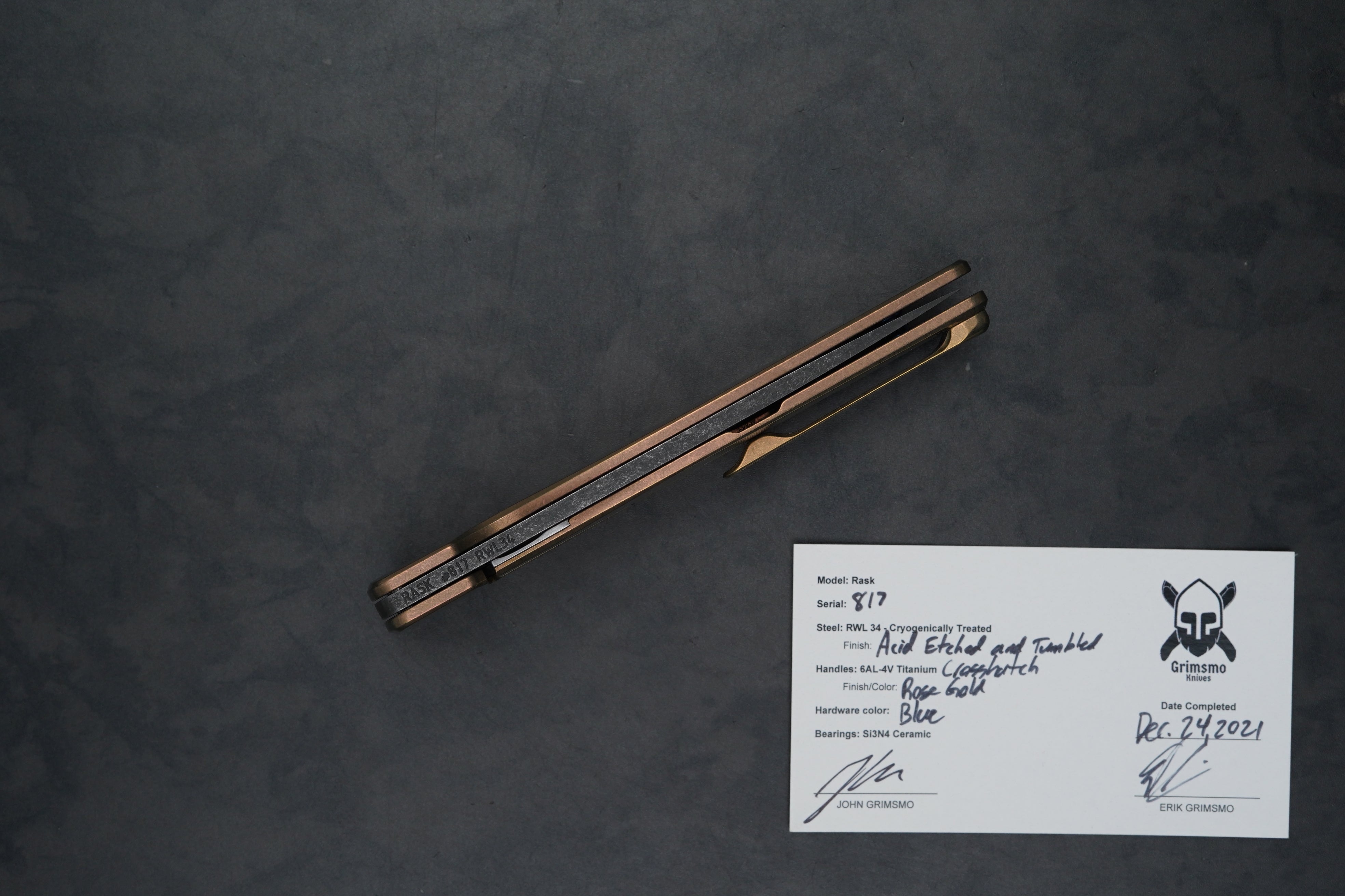 Rask #817 4537890103