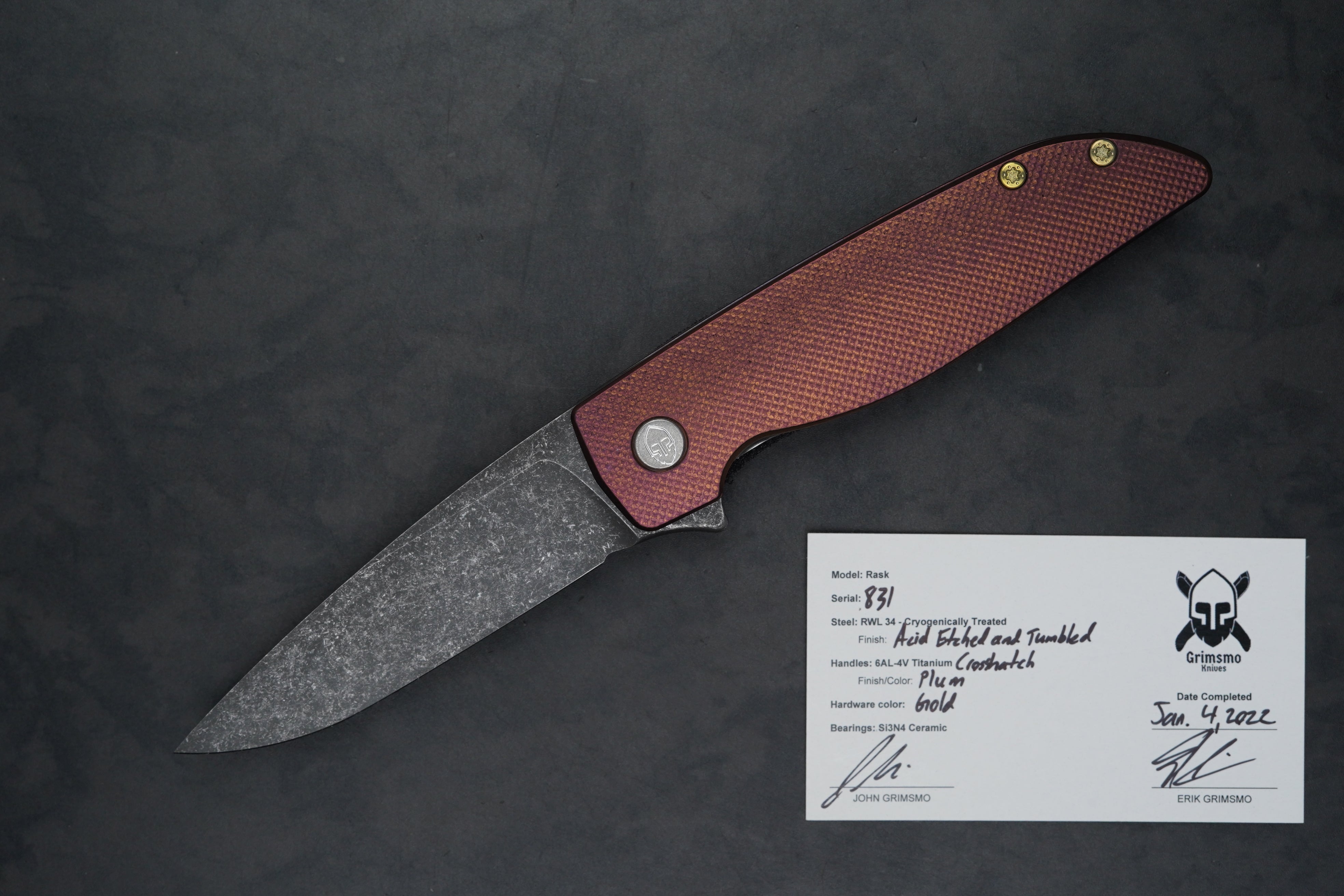 Rask #831 5478390105