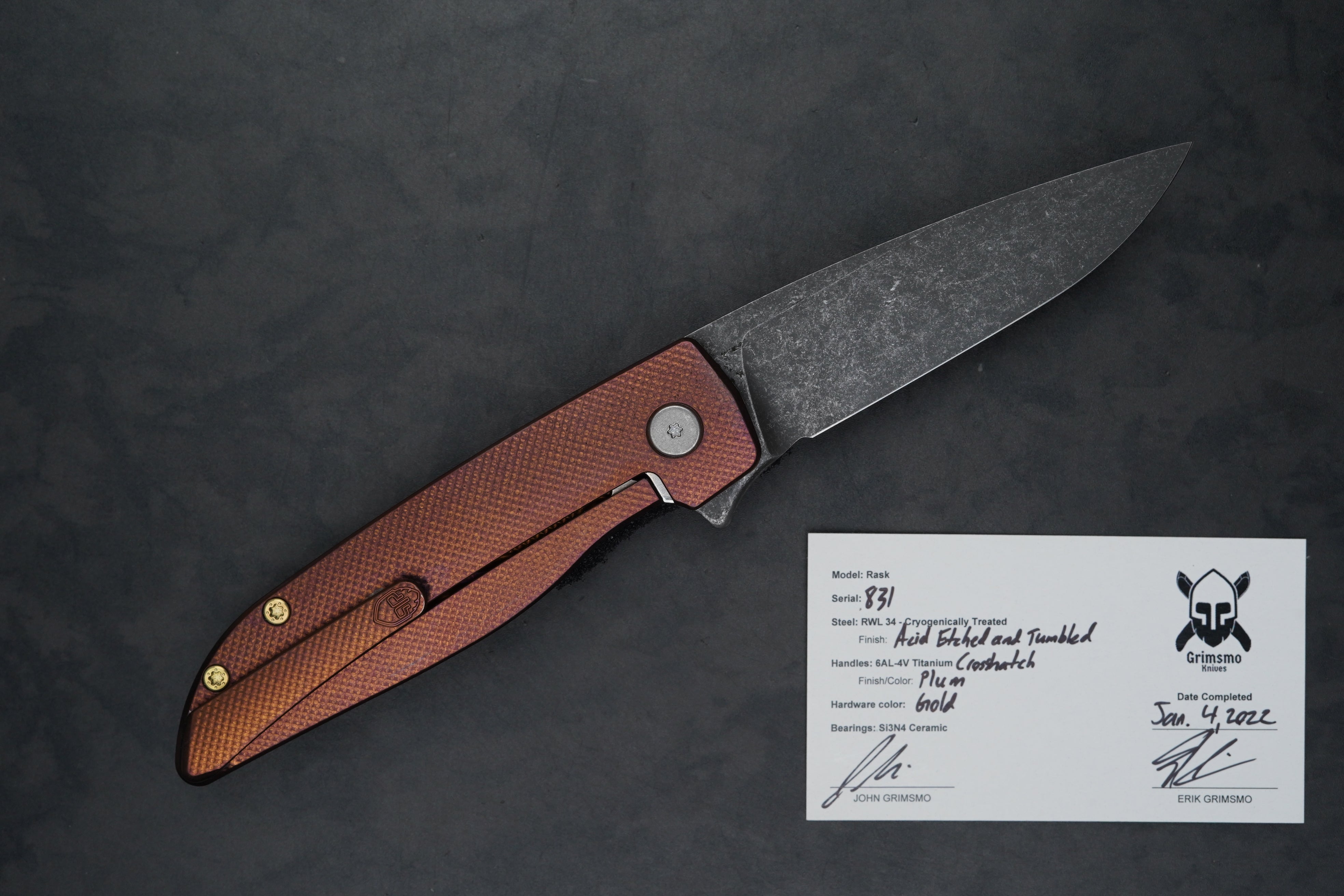 Rask #831 5478390105