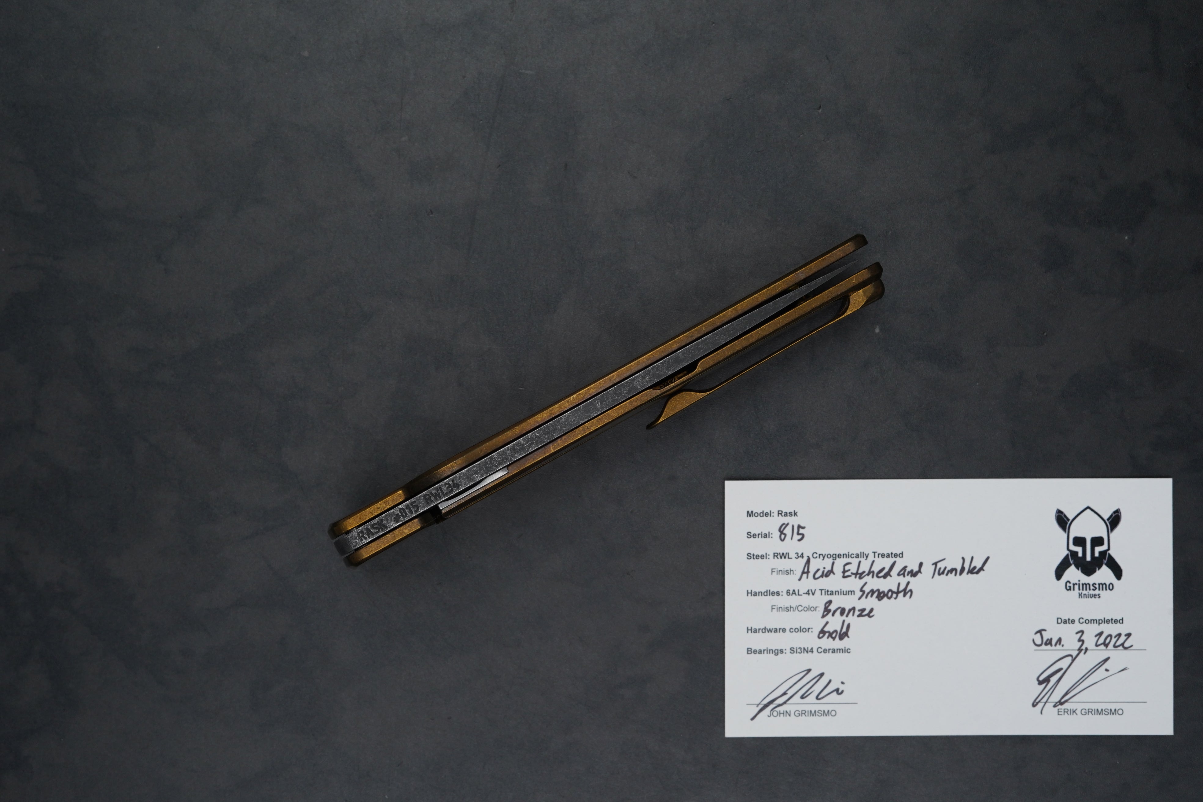 Rask #815 8950430105