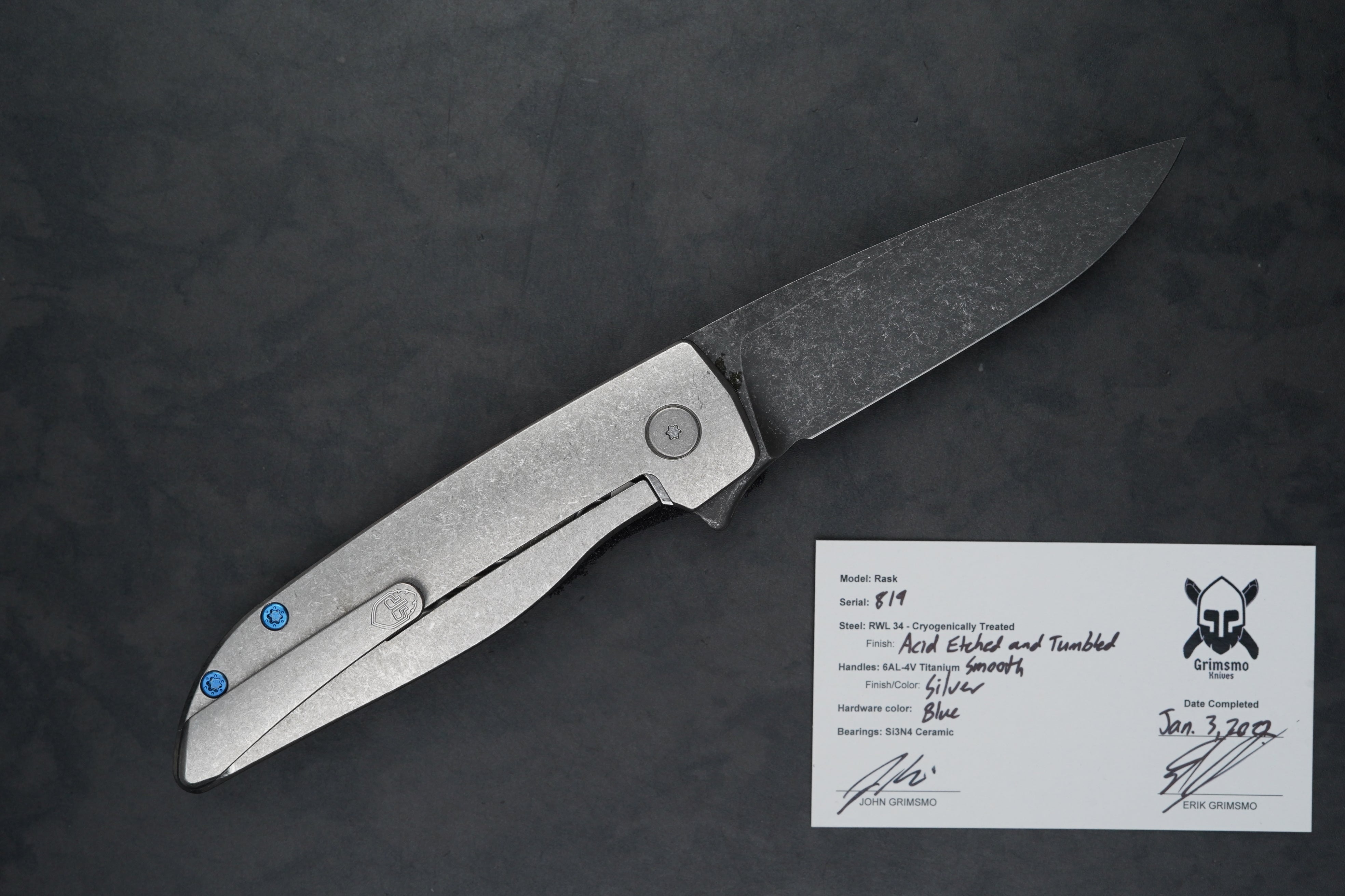 Rask #819 5437890105