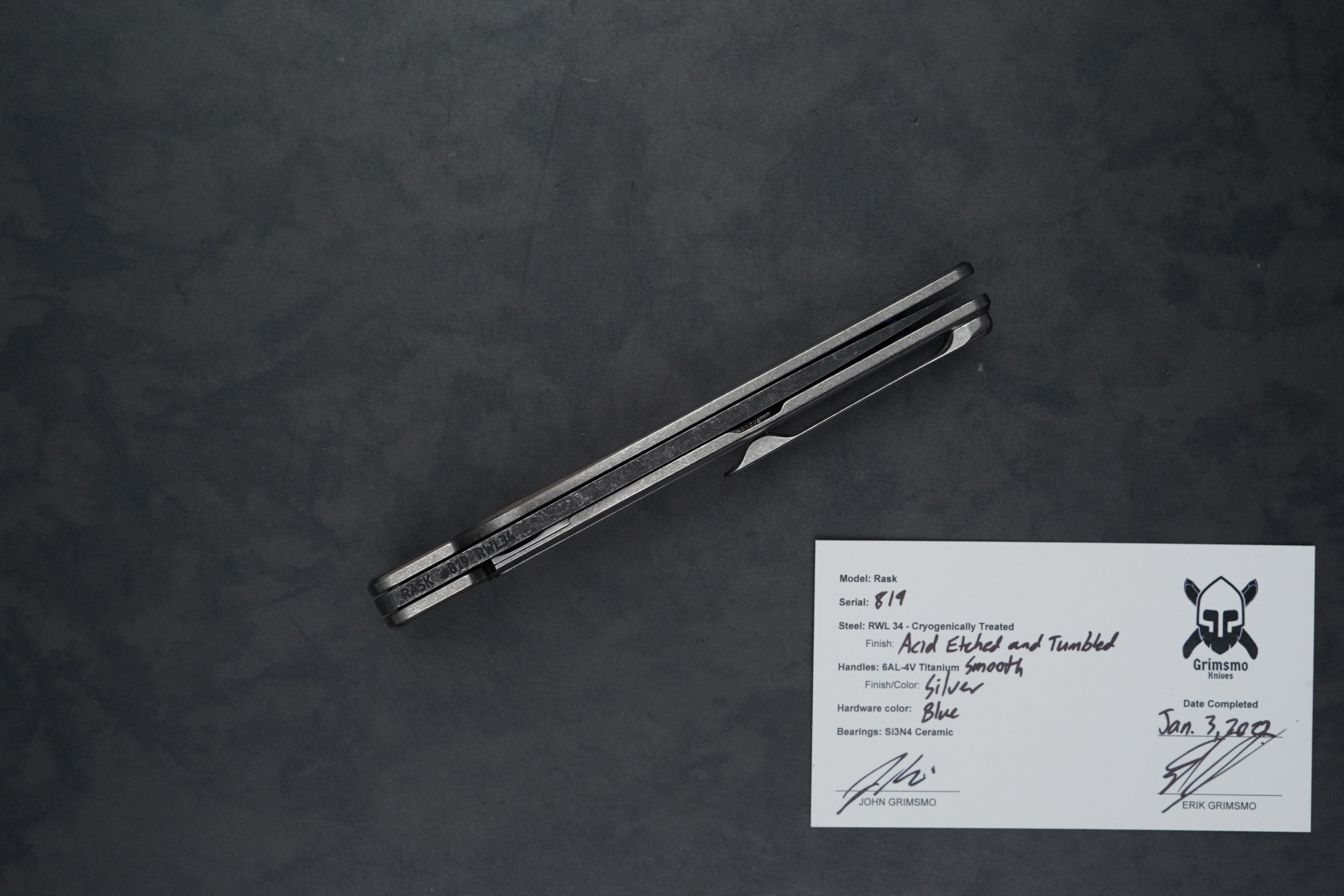 Rask #819 5437890105