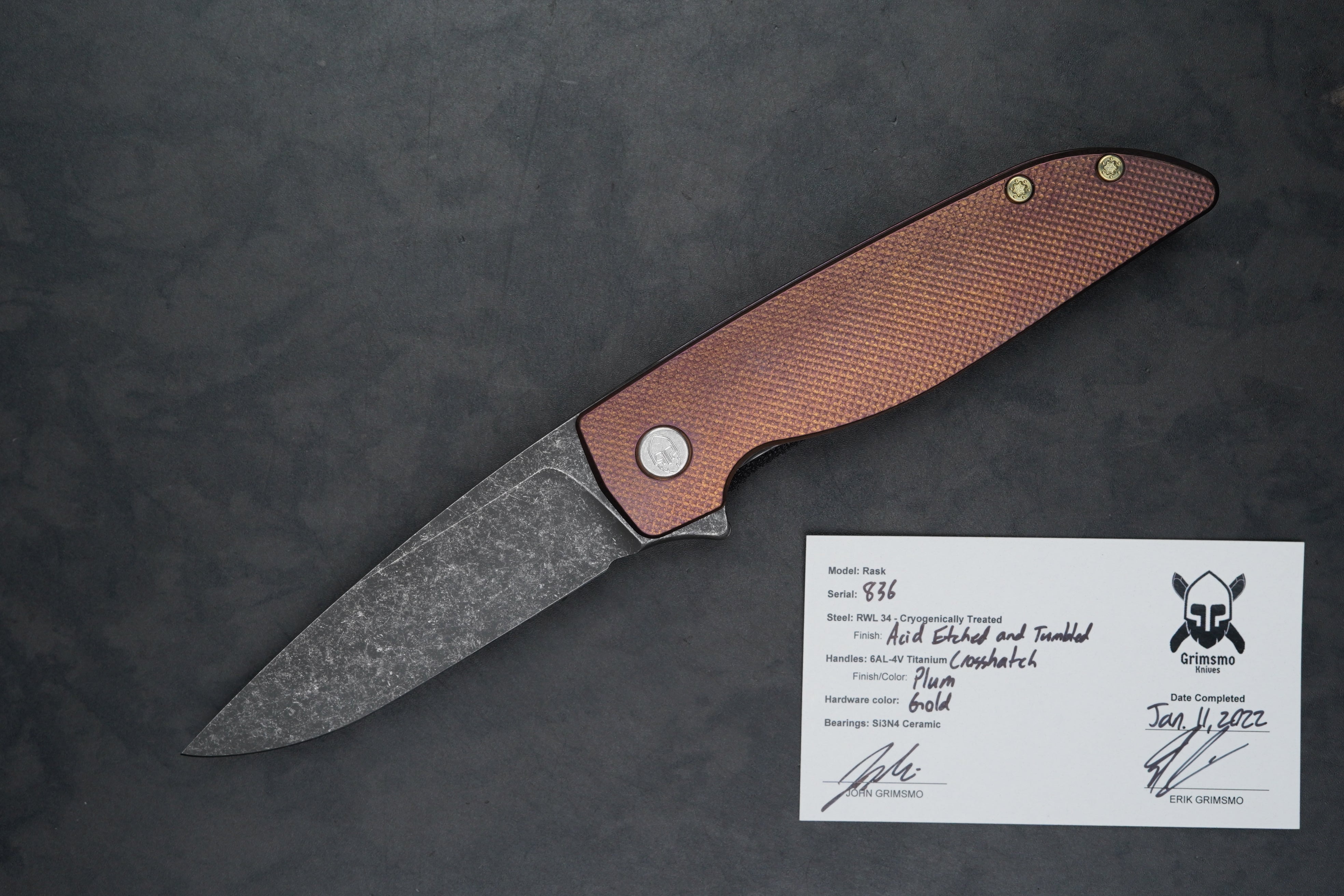 Rask #836 7385490113