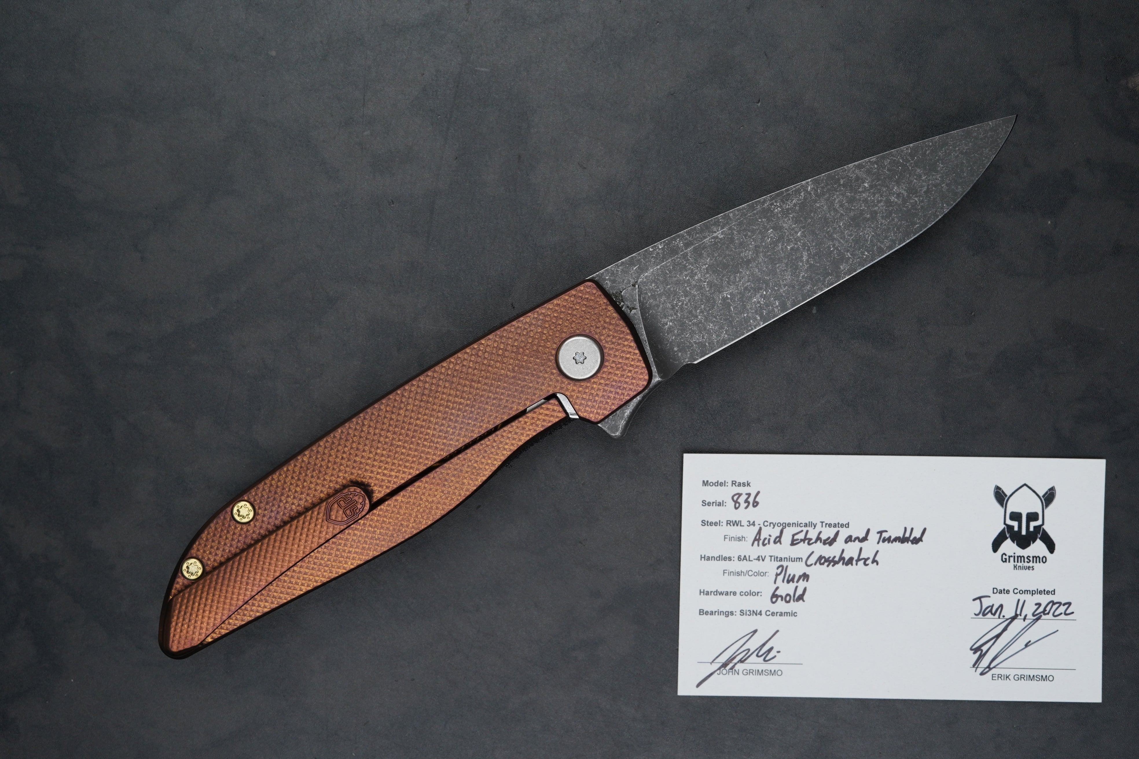 Rask #836 7385490113