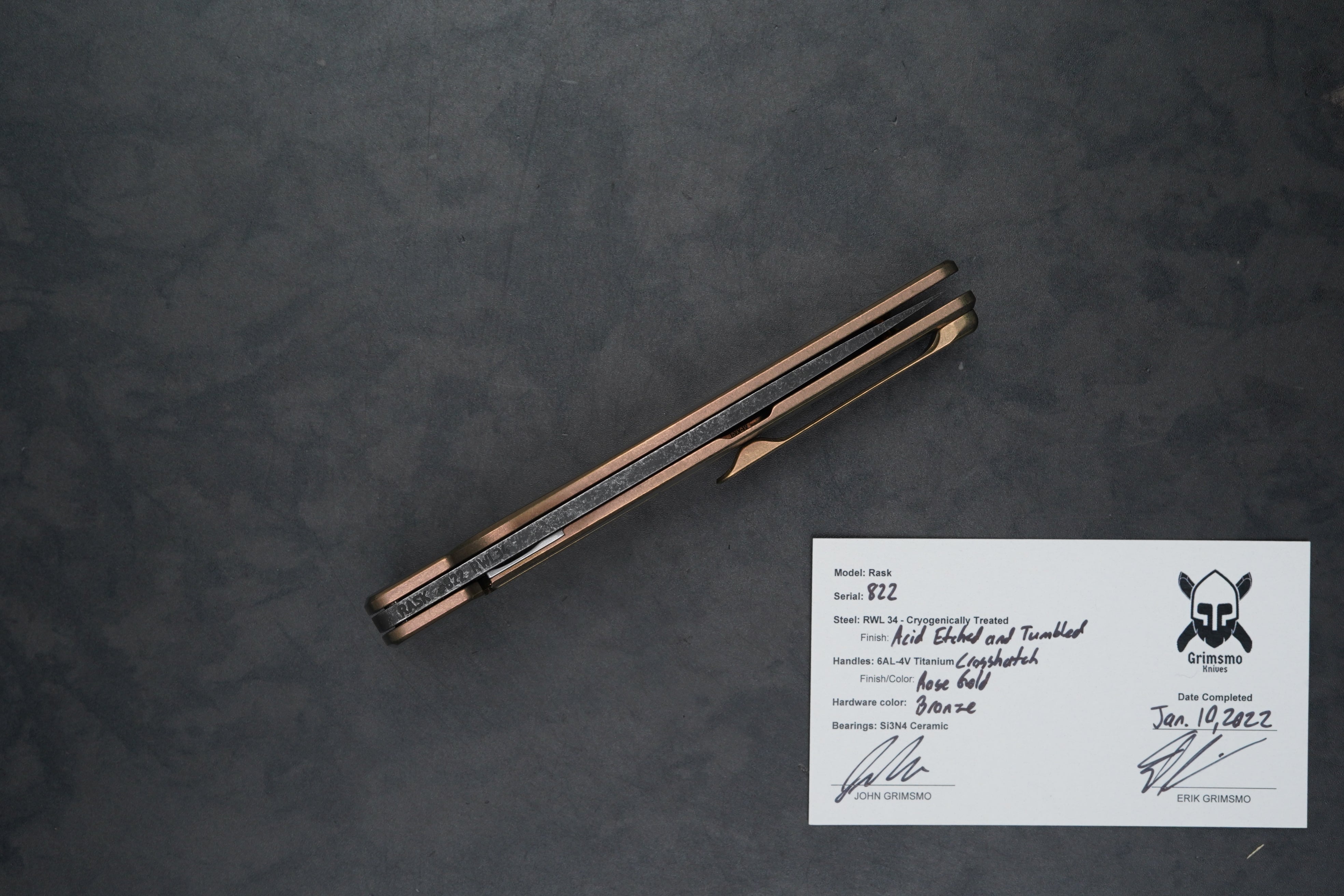 Rask #822 7893540113