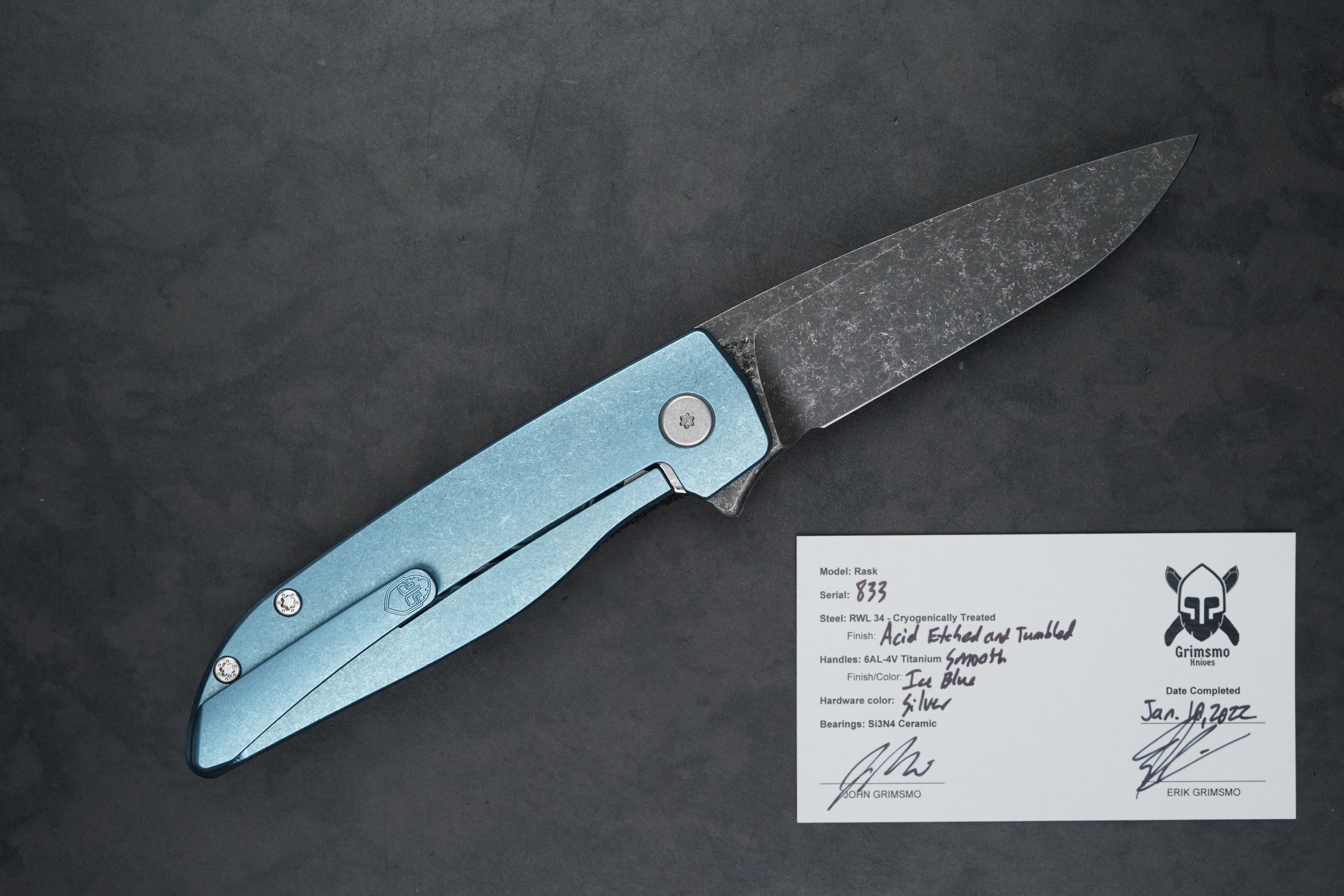 Rask #833 7834590113